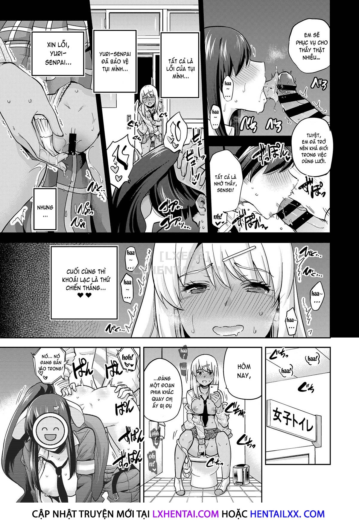 Đọc truyện hentai SNS Seitokai Yakuin Wo Netotte Share Suru Hanashi. Chap 3
