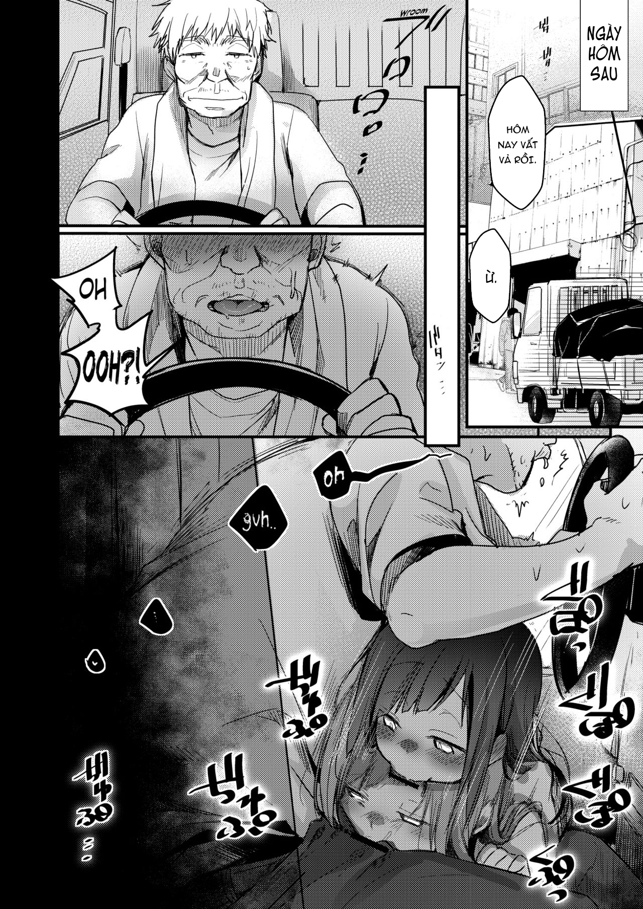 Đọc truyện hentai Tsutomesaki no Musume-san o Oishiku itadaku Hon Unsou Gaisha Hen - 1.3: Vào Việc x100 - END