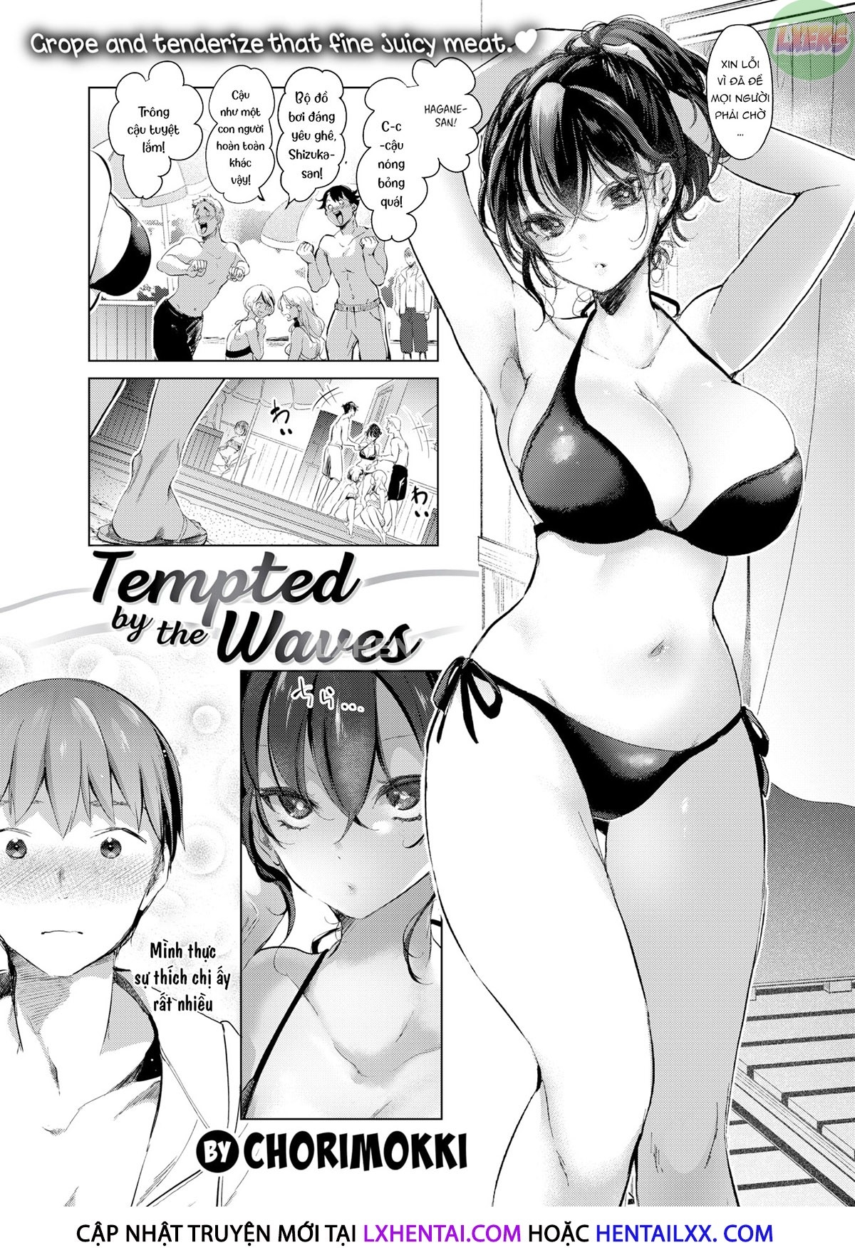 Đọc truyện hentai Bị cám dỗ bởi những cơn sóng - Oneshot
