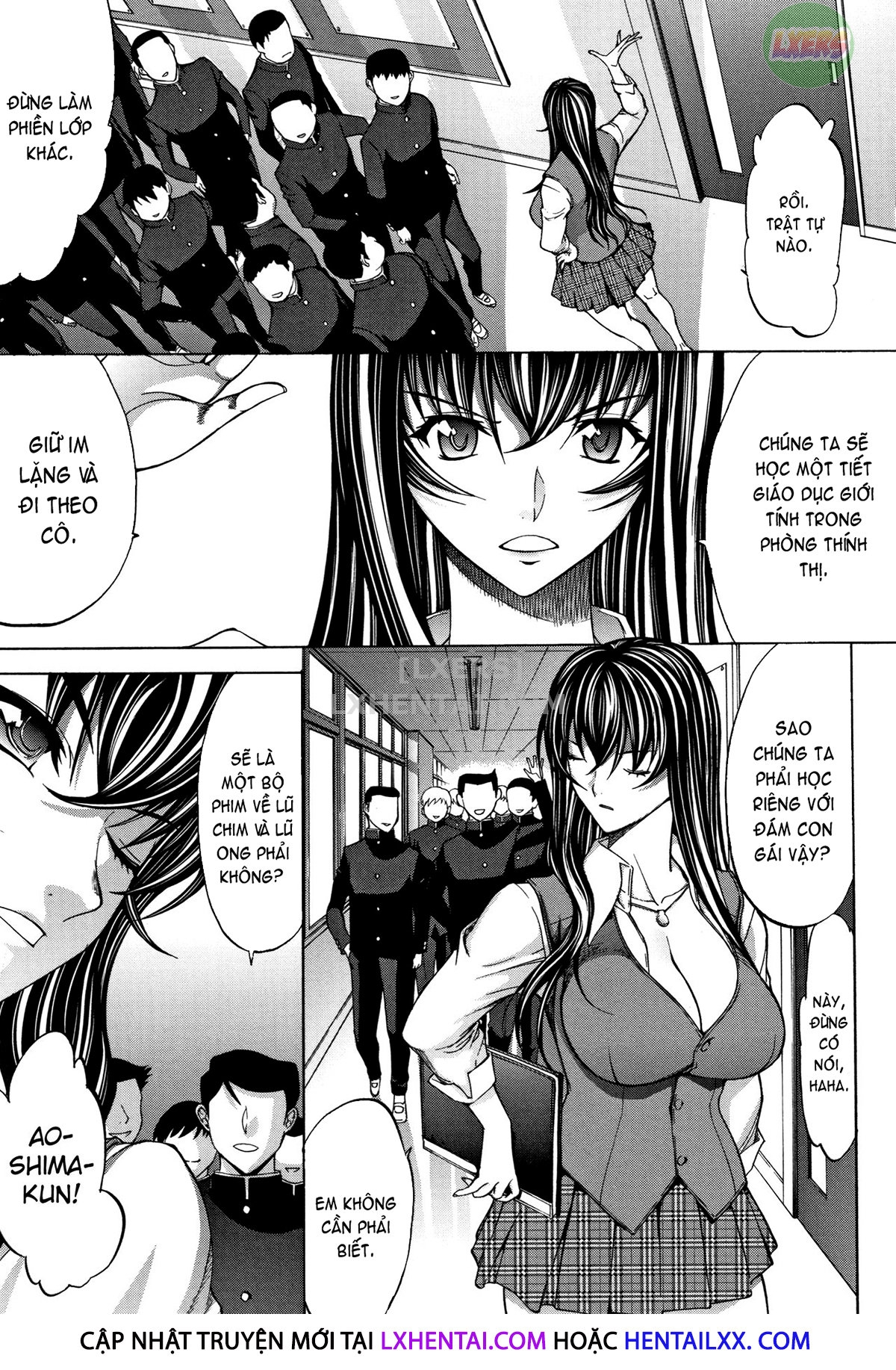 Đọc truyện hentai Shinjin Onna Kyoushi Shinjou Yuuko - Chap 9