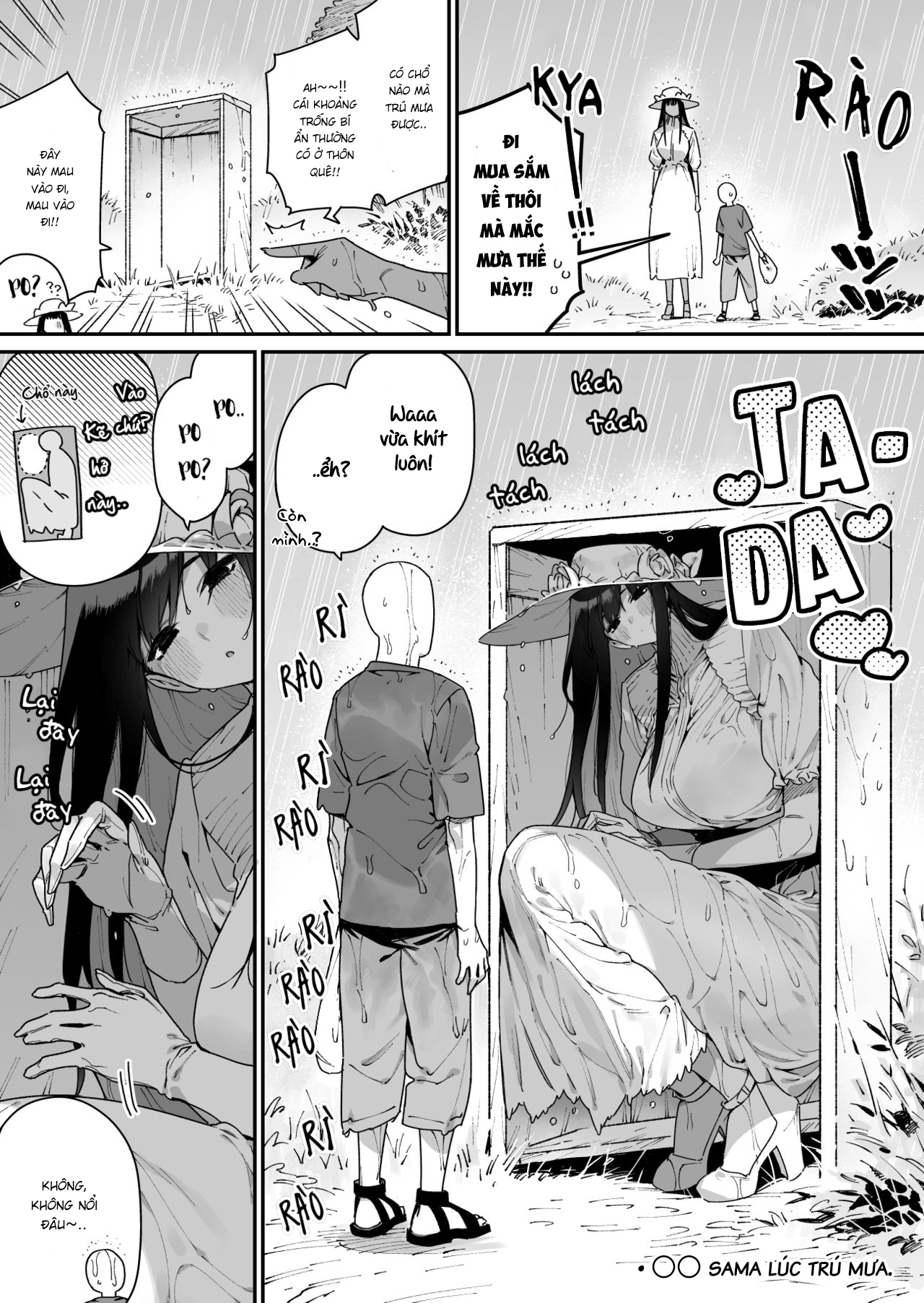 Đọc truyện hentai Shigoto o Yameta node Nido to Kicha Dame to Iwareta Inaka ni Kaette kitara Dekkai Onnanoko no Kai ni Mechamecha ni sareru Hanashi - Chap 1