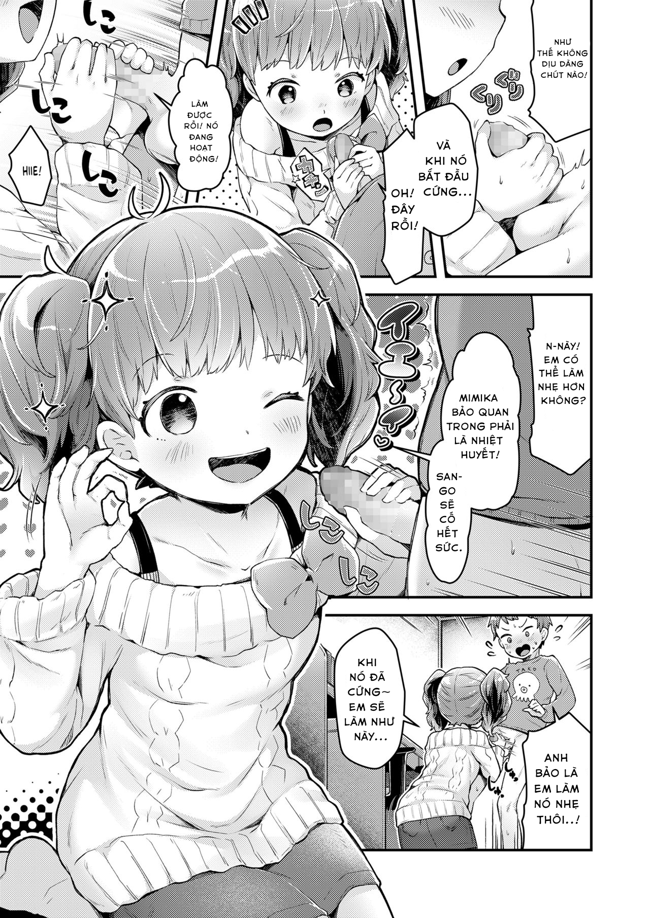 Đọc truyện hentai Issho ni Otona Training! - Oneshot