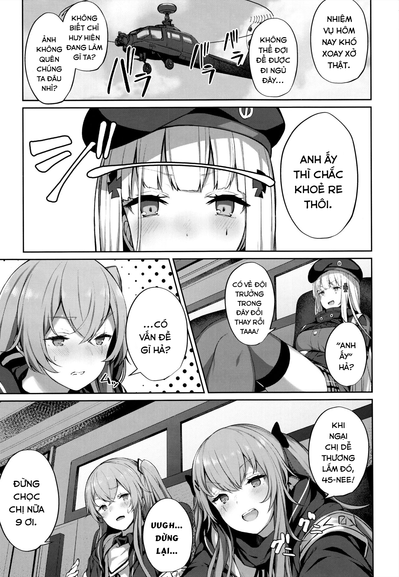 Đọc truyện hentai Shikikan no Sei dakara (Girls' Frontline) - Oneshot