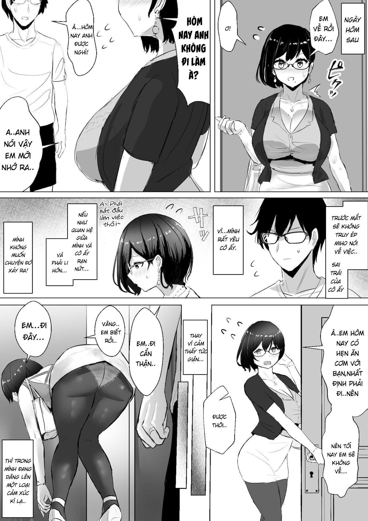 Đọc truyện hentai Câu chuyện về cô vợ otaku bị một thằng nhóc idol streamer vụng trộm - Chap 3