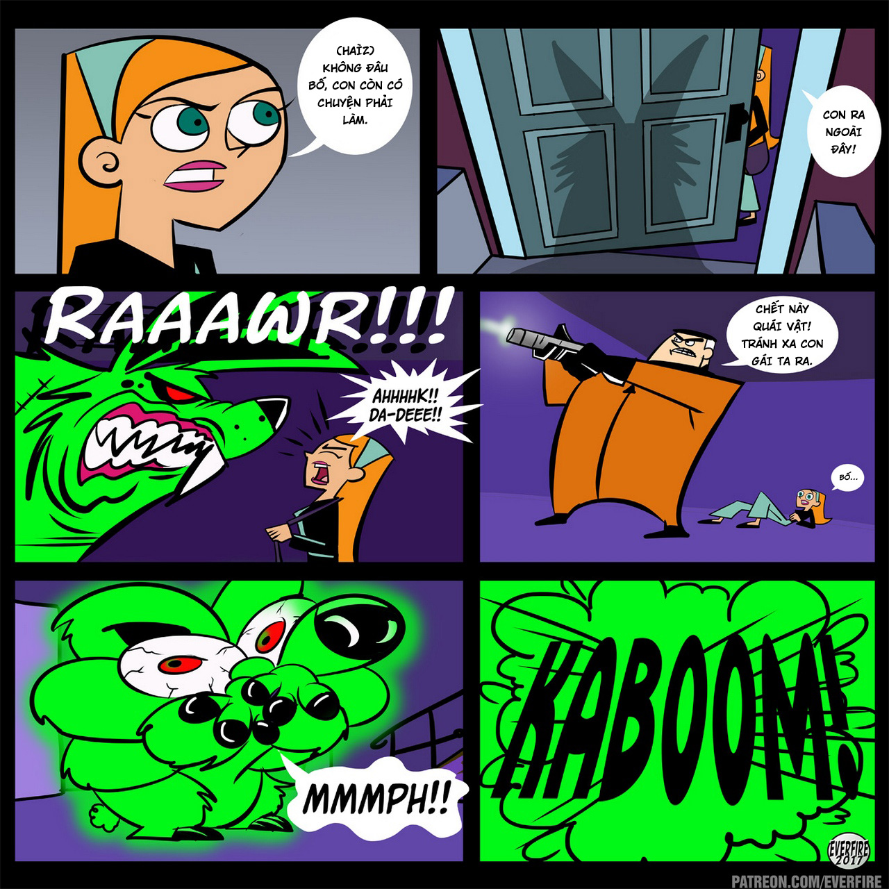 Đọc truyện hentai Tình cảm gia đình (Danny Phantom) - Oneshot