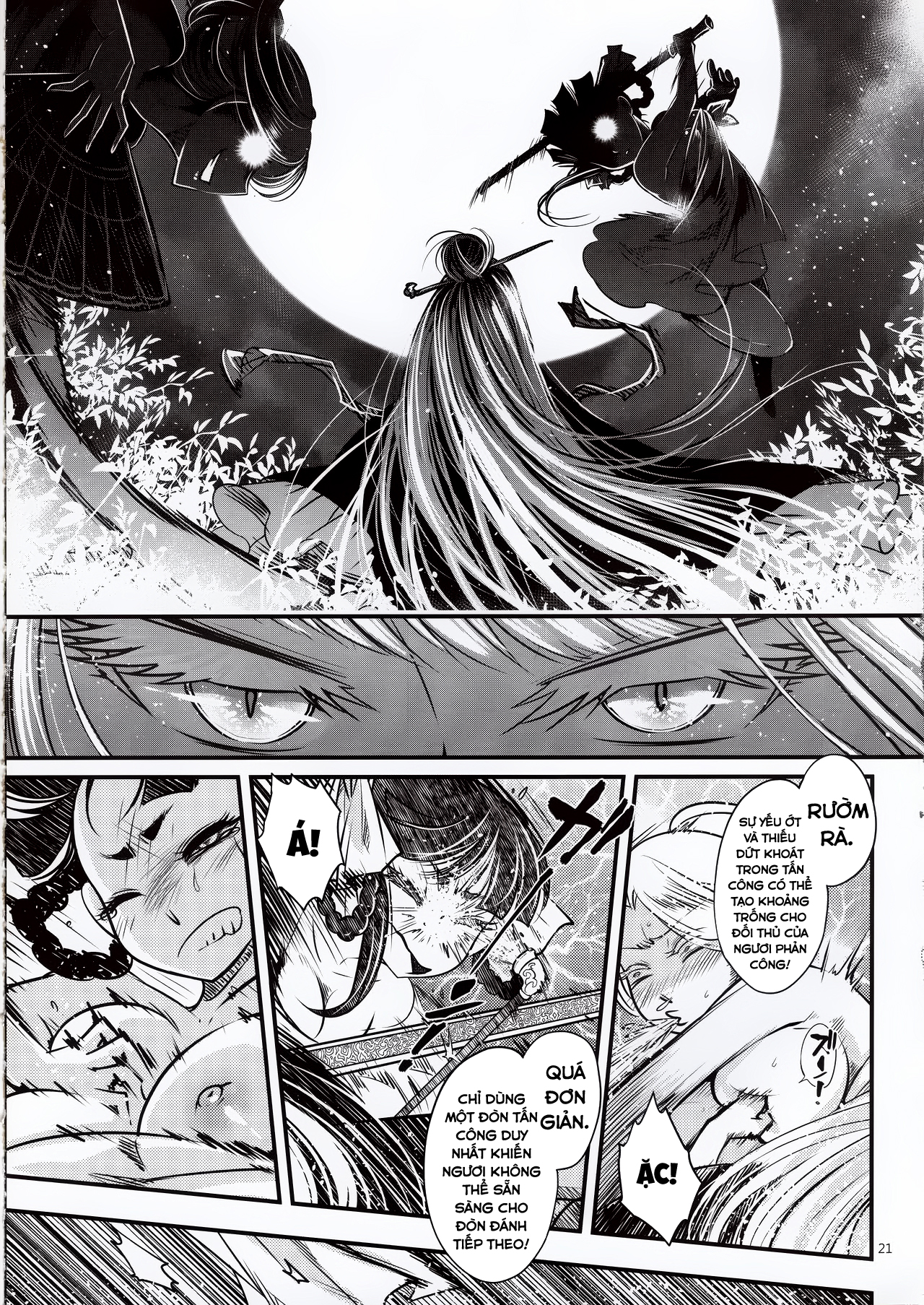 Đọc truyện hentai Hyakkasou 5: Rasetsu Yasha Sen Chokou - Oneshot