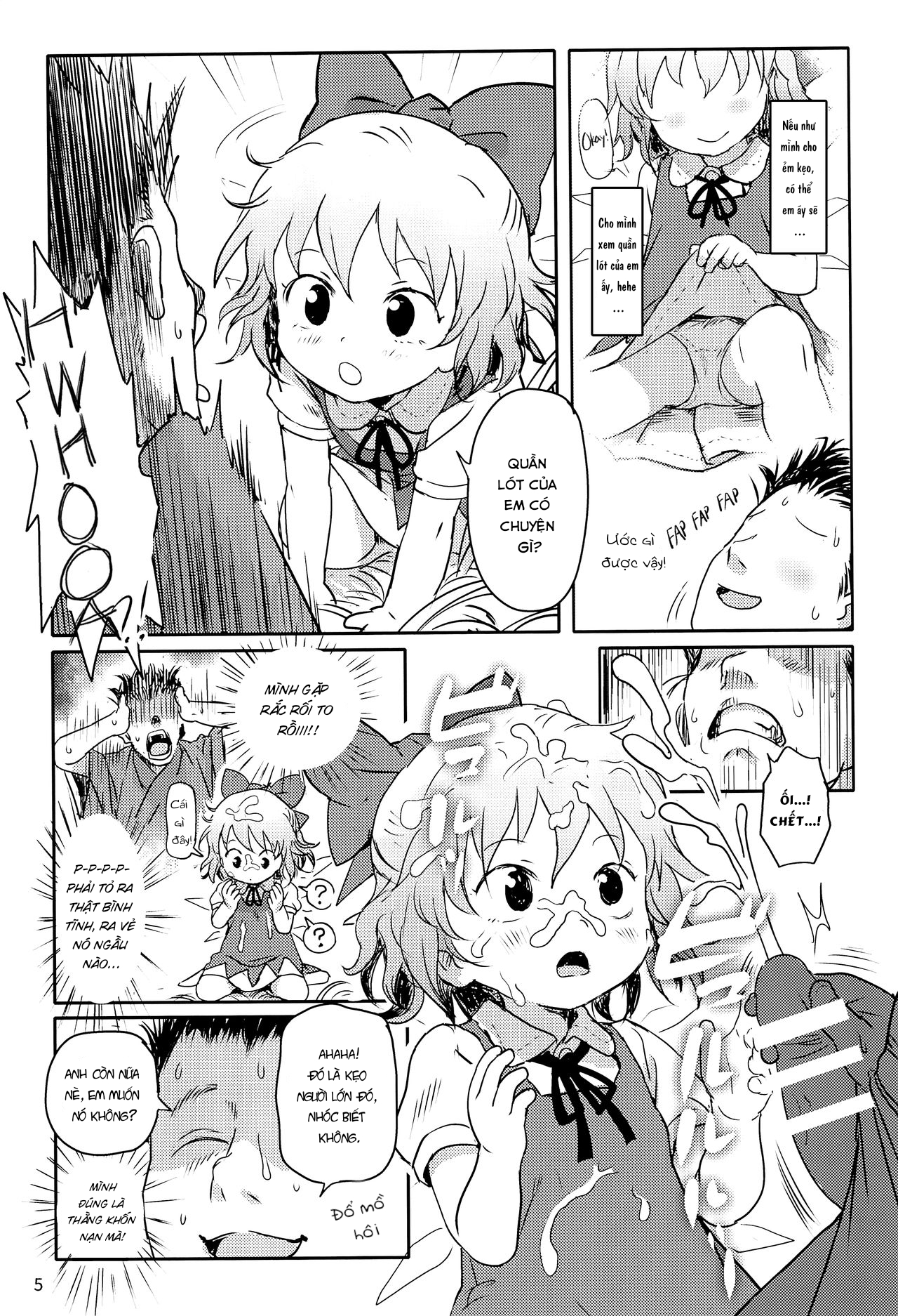 Đọc truyện hentai Em thật tuyệt vời, Cirno-chan - Oneshot