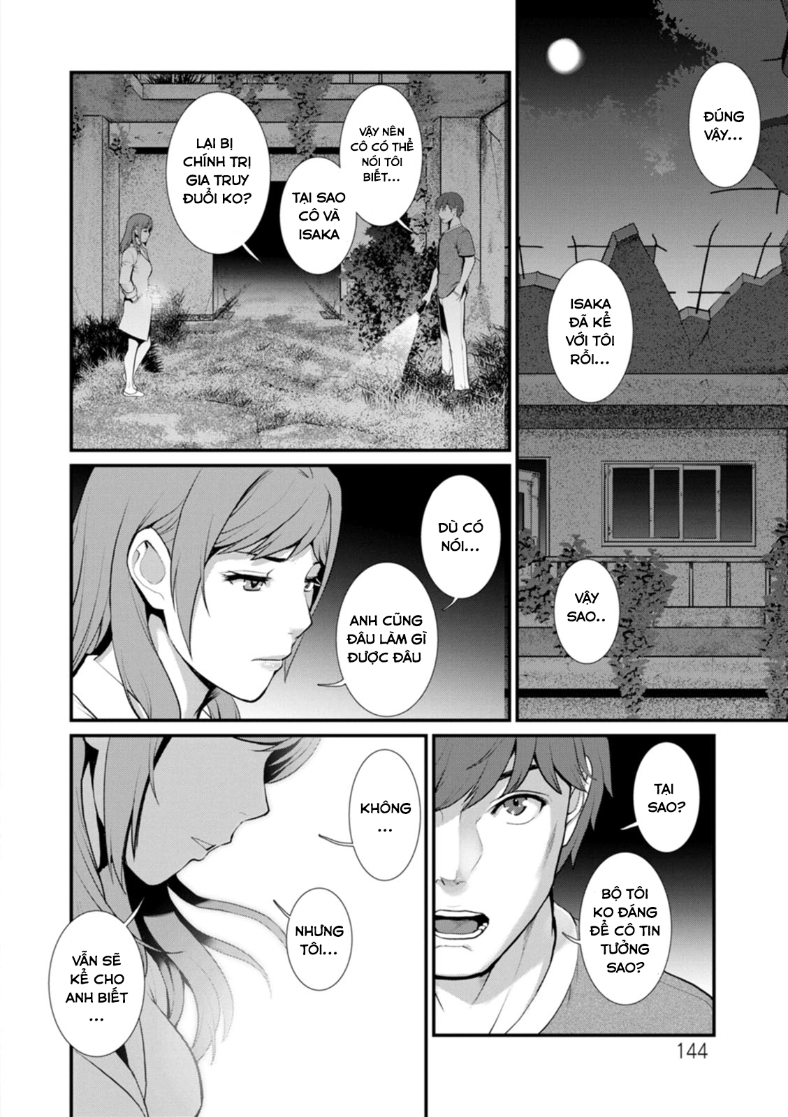 Đọc truyện hentai Tuần trăng mật dưới 30m đất - Chap 8