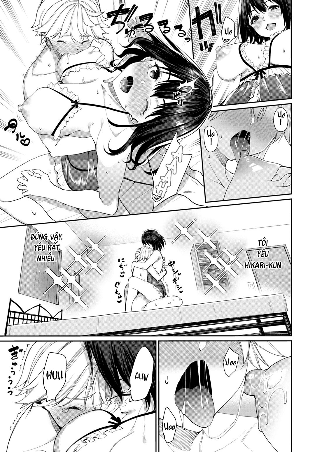 Đọc truyện hentai Dì cháu chung nhà - Oneshot - Có che