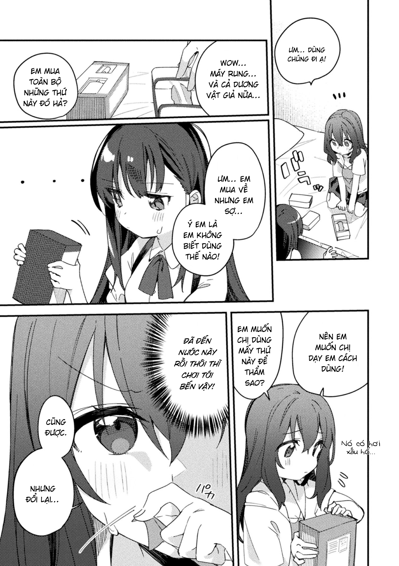Đọc truyện hentai A Diligent Girl's Curiosity - Oneshot