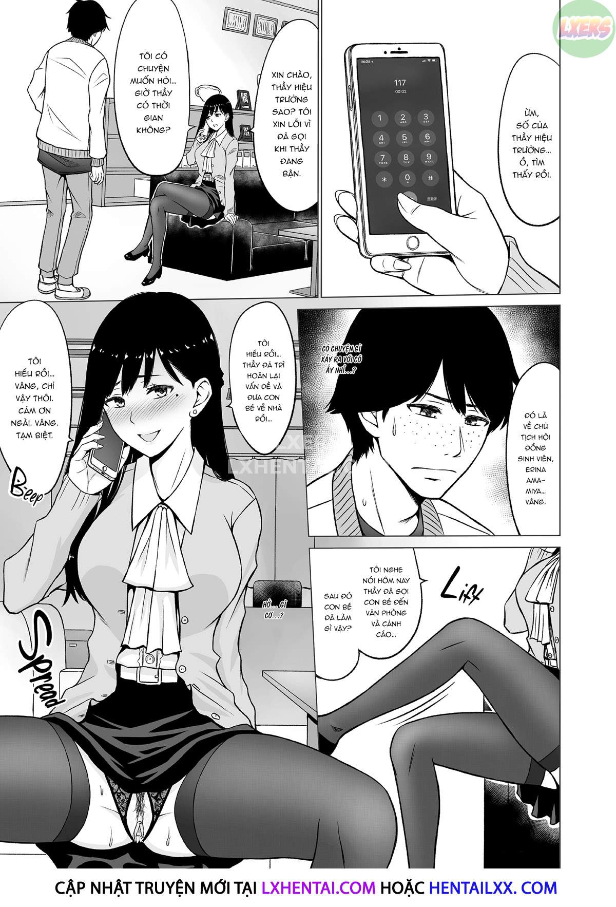 Đọc truyện hentai Học viện khiêu dâm - Chap 2