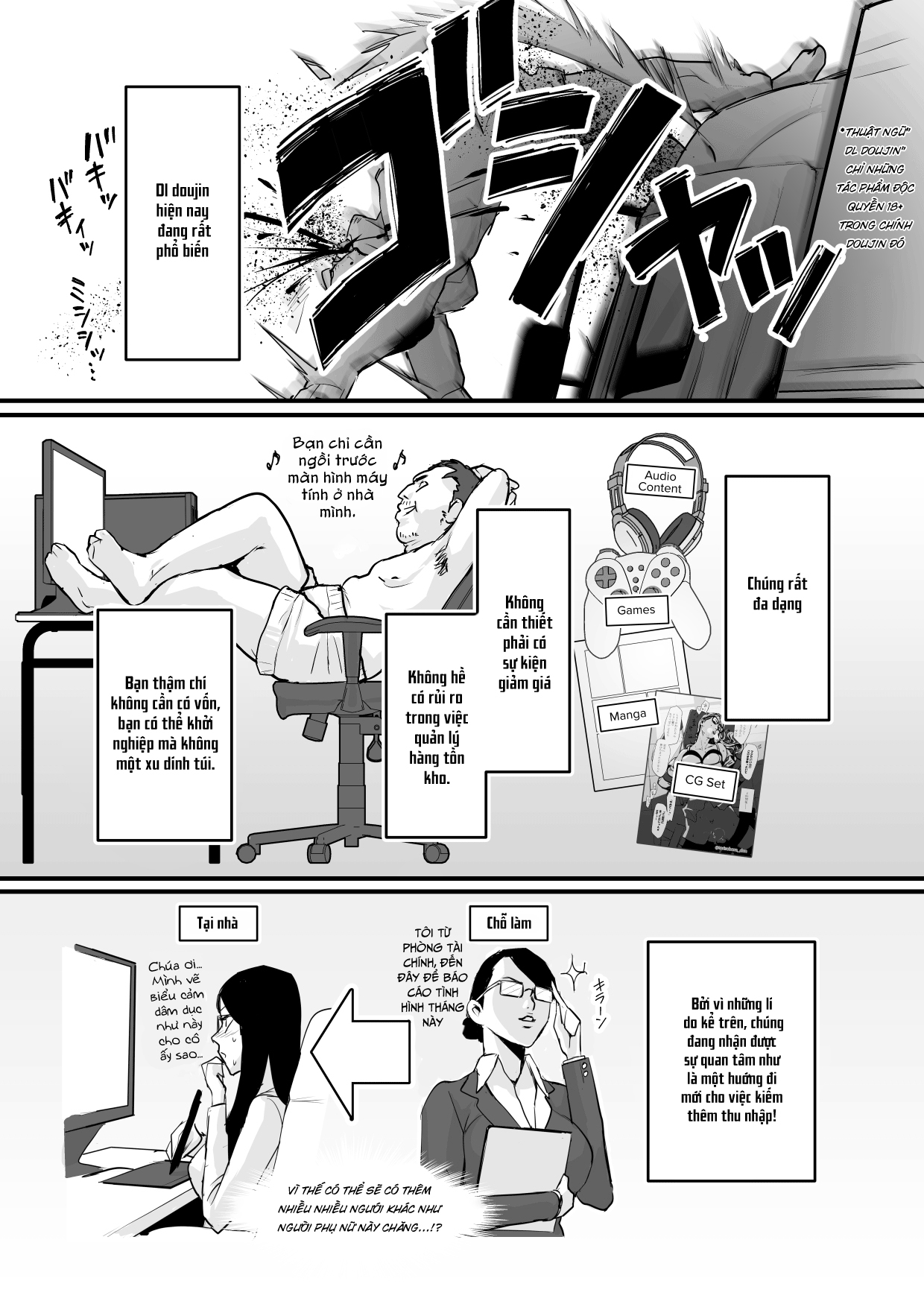 Đọc truyện hentai Kinh doanh thất bại - Tôi được chuyển sinh thành một bé shouta - Chap 1