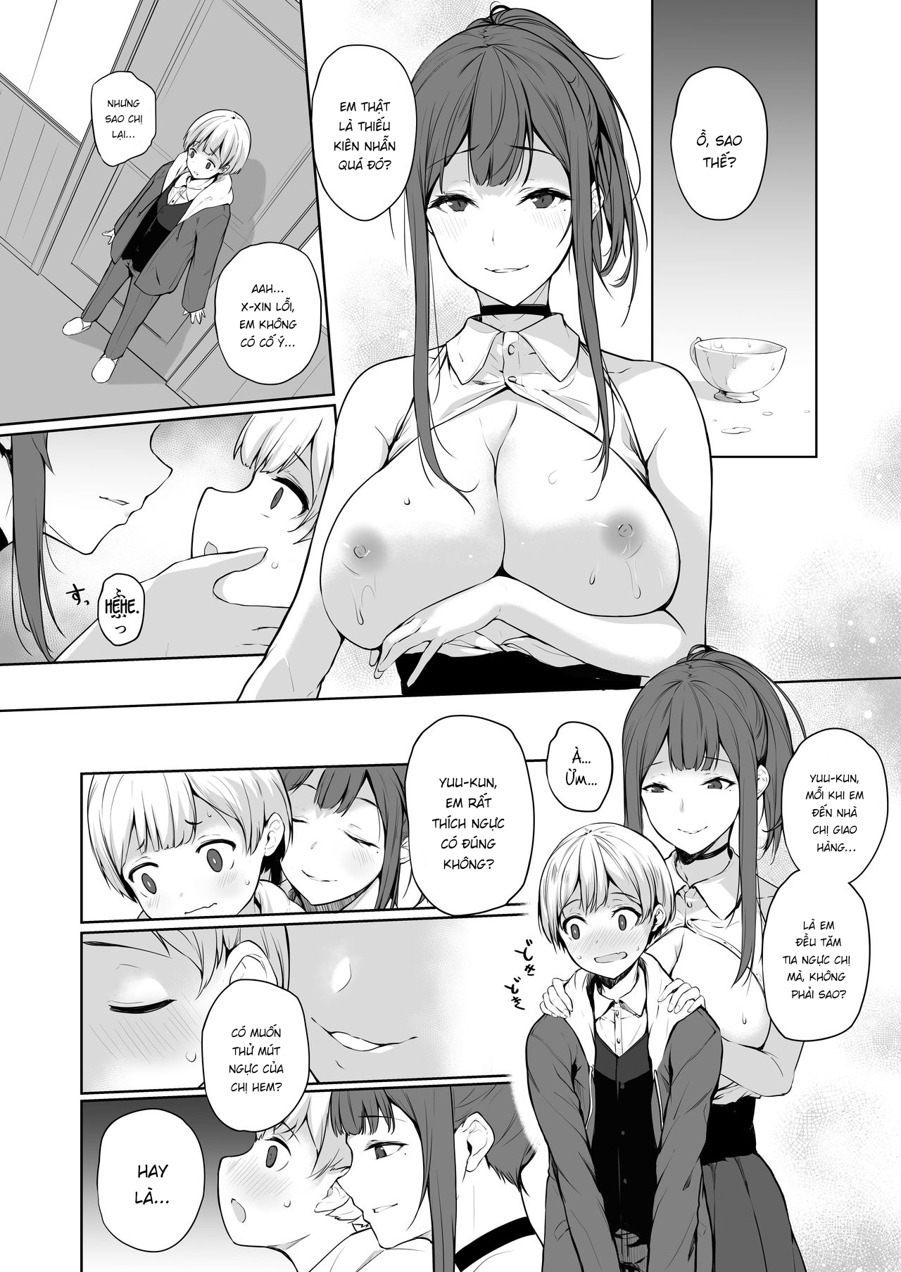 Đọc truyện hentai Dòng sữa Succubus - Oneshot