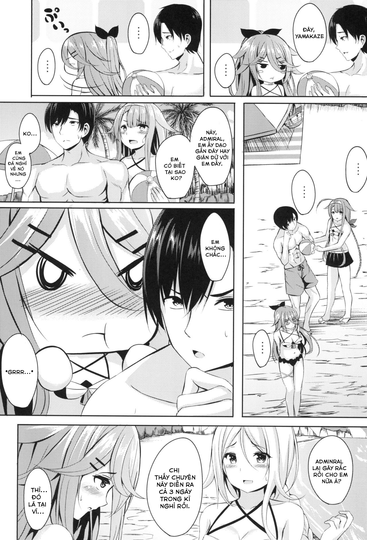 Đọc truyện hentai Mizugi de Ganbarimasu! - Oneshot