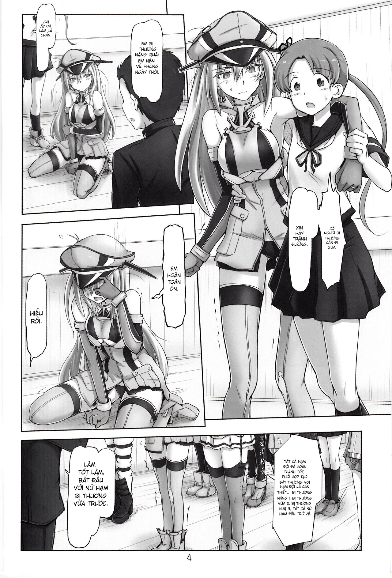 Đọc truyện hentai Kekkon Kakko Shoya (Kantai Collection -KanColle-) - Oneshot