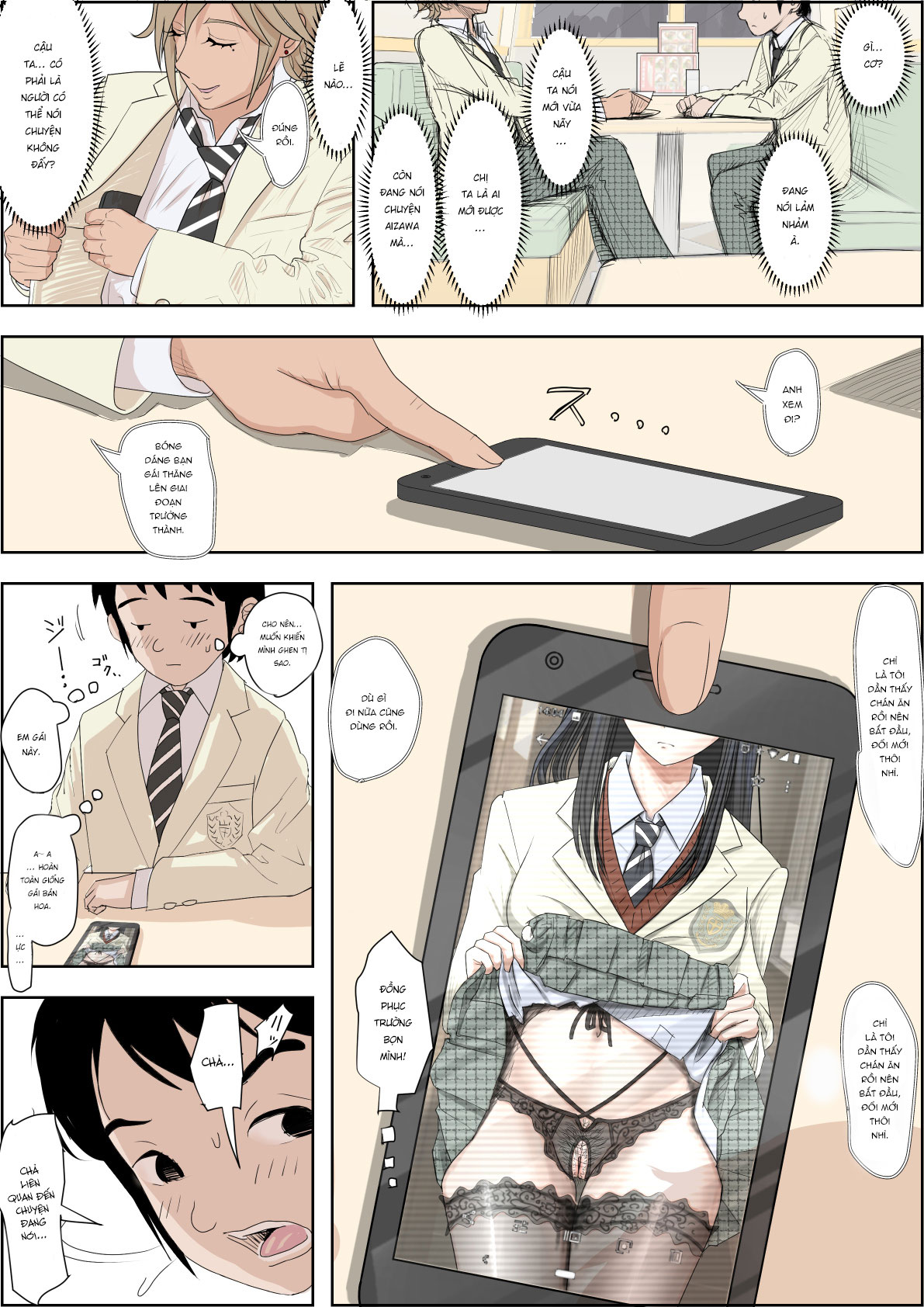 Đọc truyện hentai Charao ni Netorare Route - Vol 5 chap 5.1