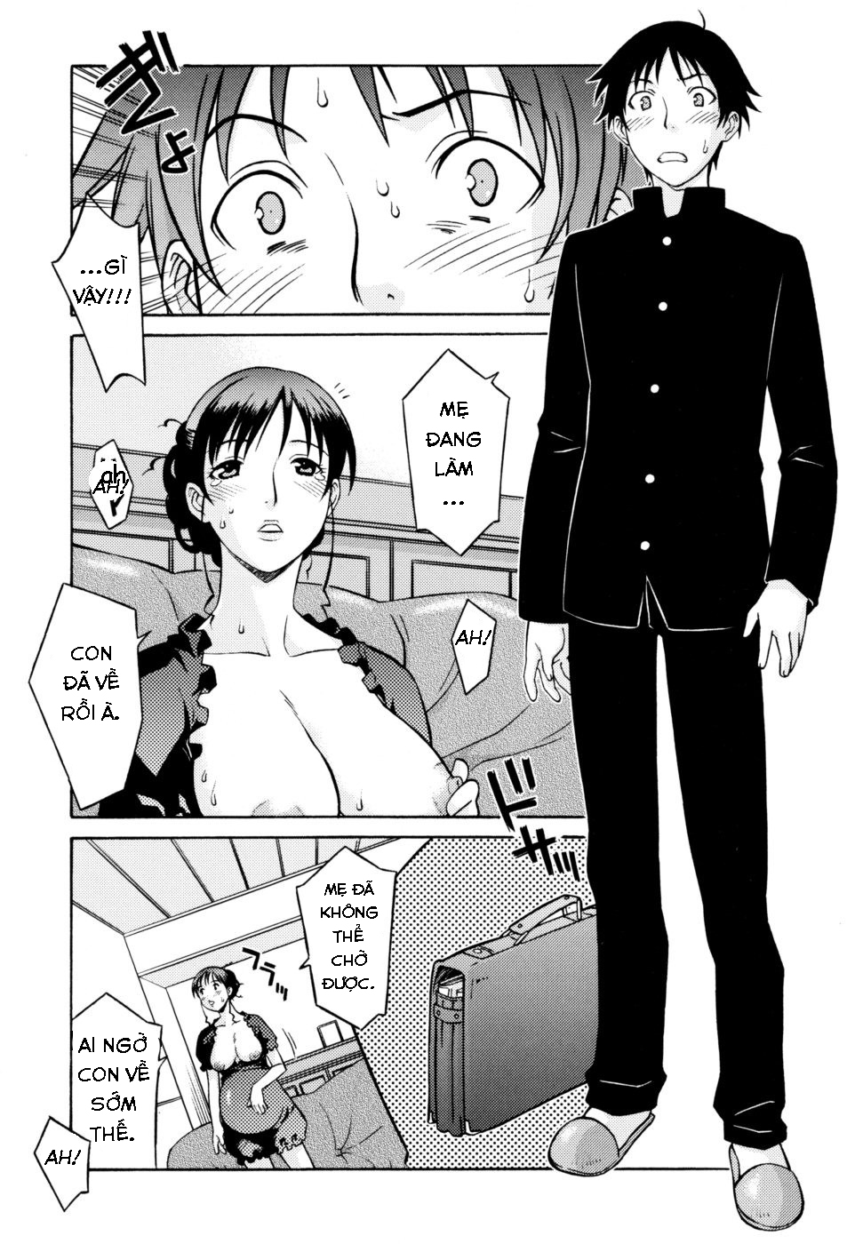 Đọc truyện hentai Pregnant Horny Mom - Oneshot