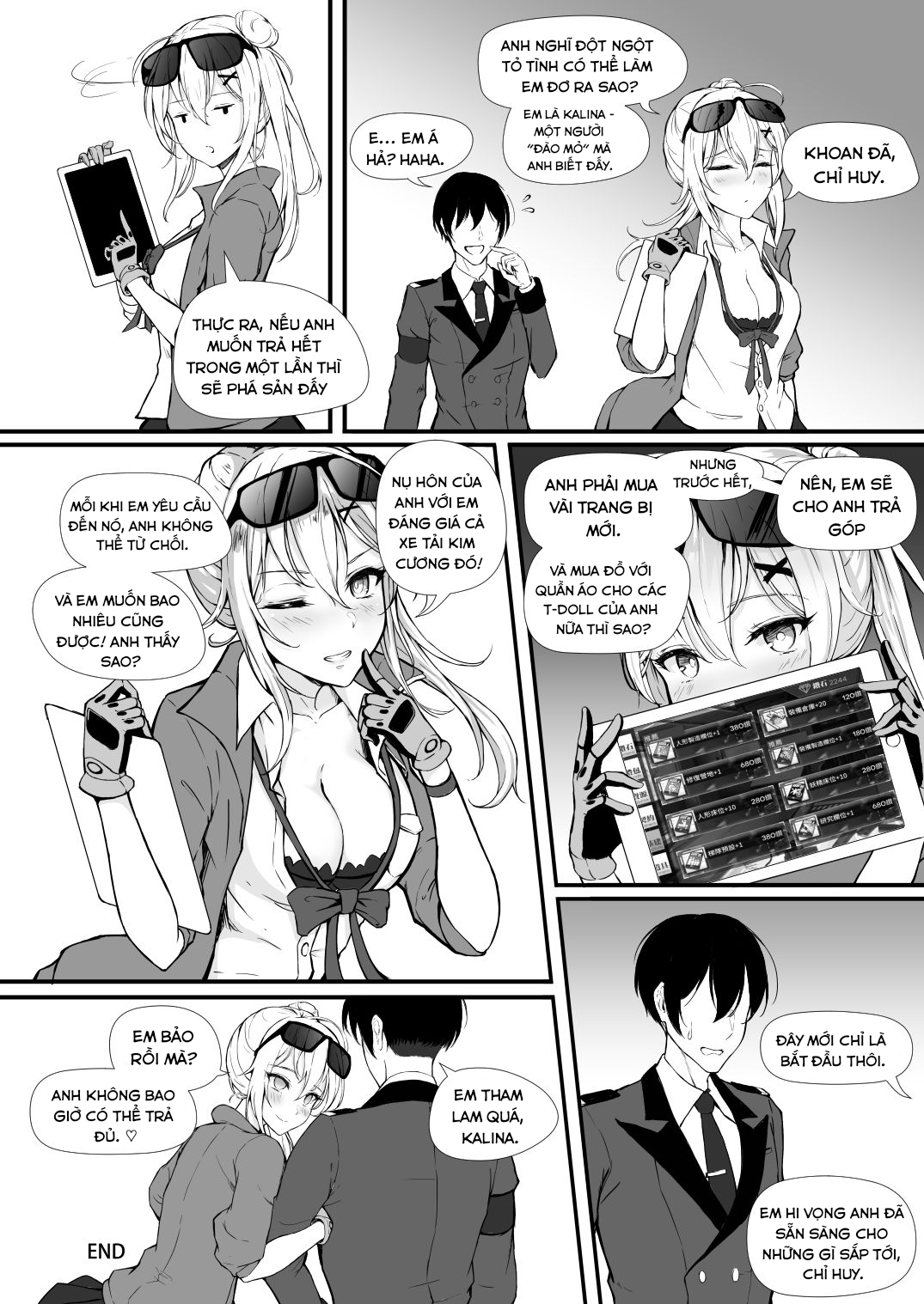 Đọc truyện hentai Một nụ hôn đáng giá bao nhiêu kim cương? - Oneshot