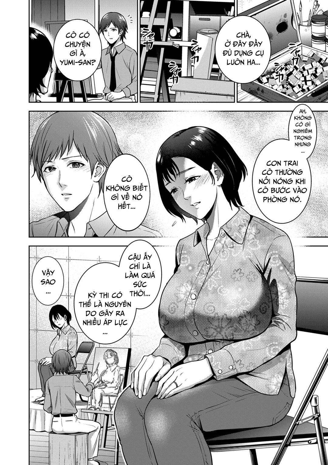 Đọc truyện hentai Mối quan hệ loạn luân - Chap 2