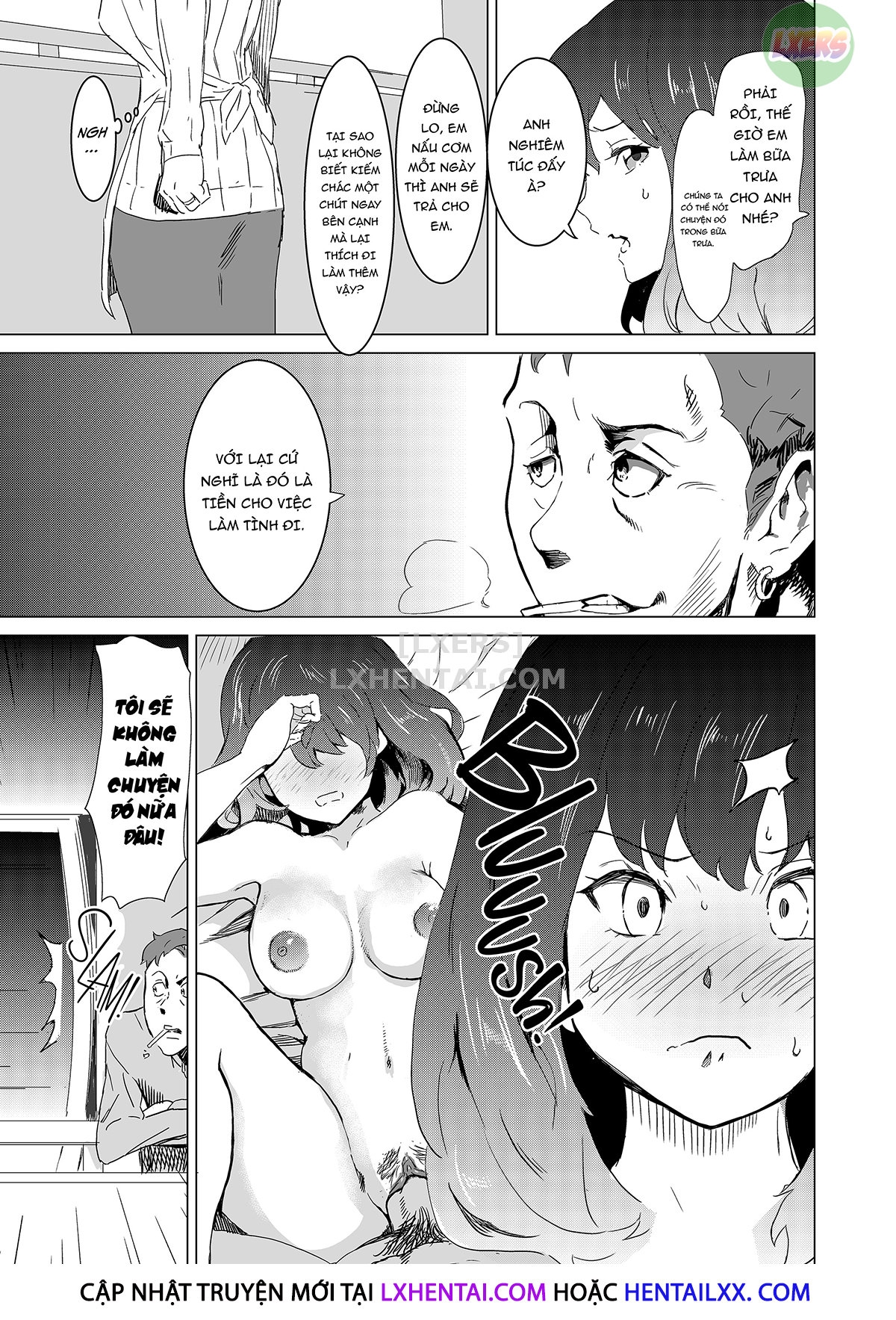Đọc truyện hentai My Wife Would Never Moan Like in the Unrealistic Porn My Neighbor Watches - Chap 2