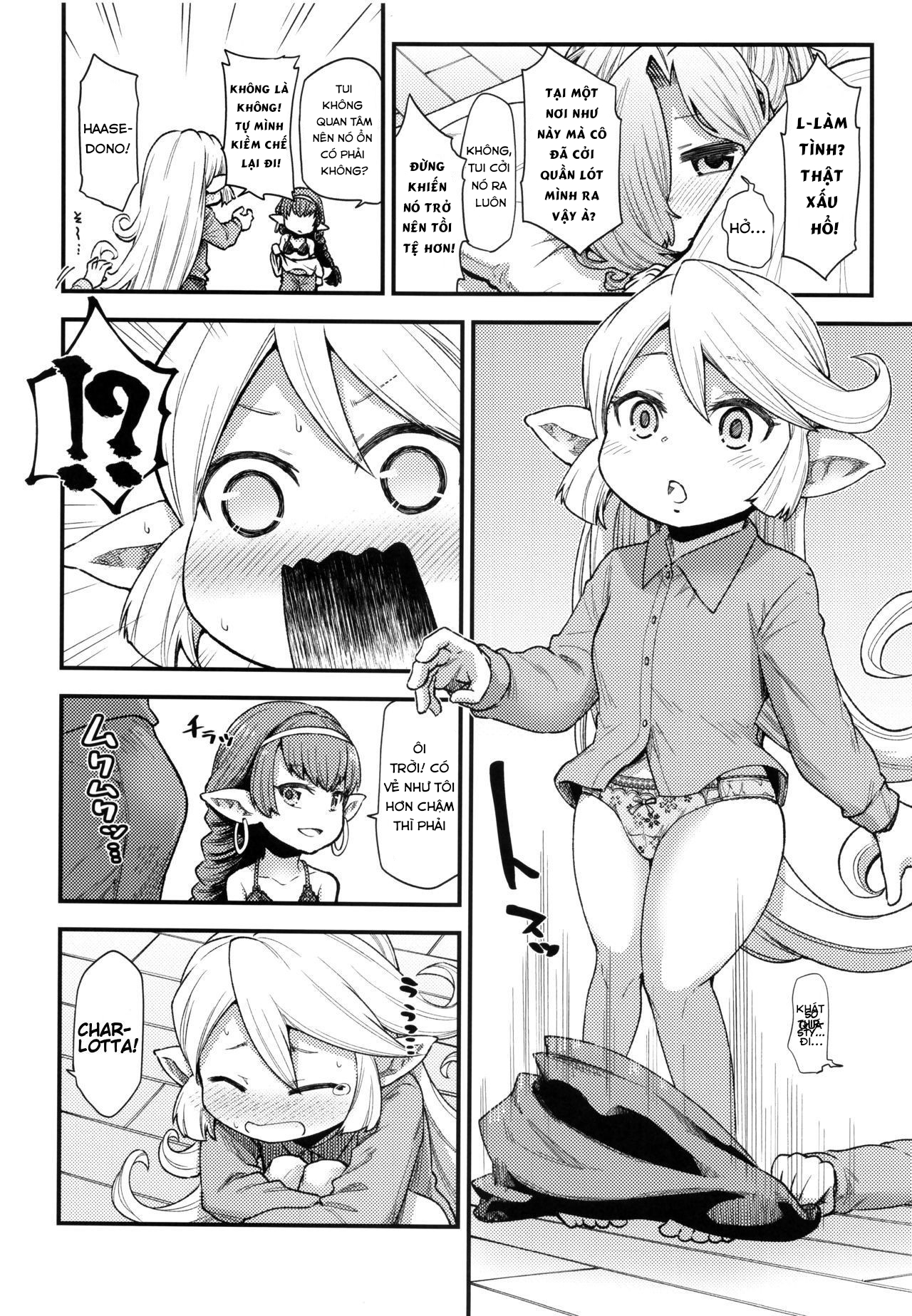 Đọc truyện hentai Gen Paro Harvin Harem Apart Taifuu Hen - Oneshot