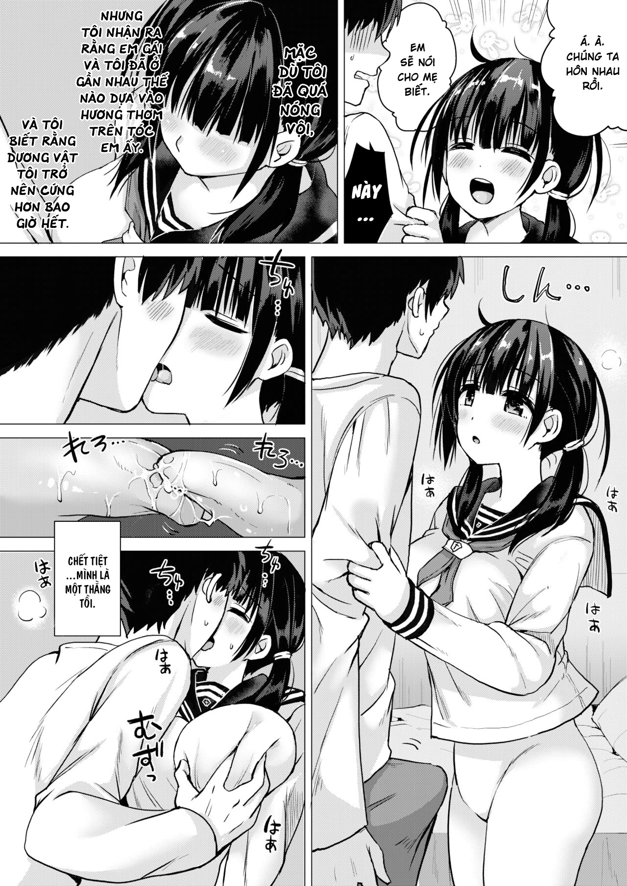 Đọc truyện hentai Câu chuyện làm em bé với cô em gái nhỏ hơn 7 tuổi và có phẩm chất của một người vợ hoàn hảo - Chap 1