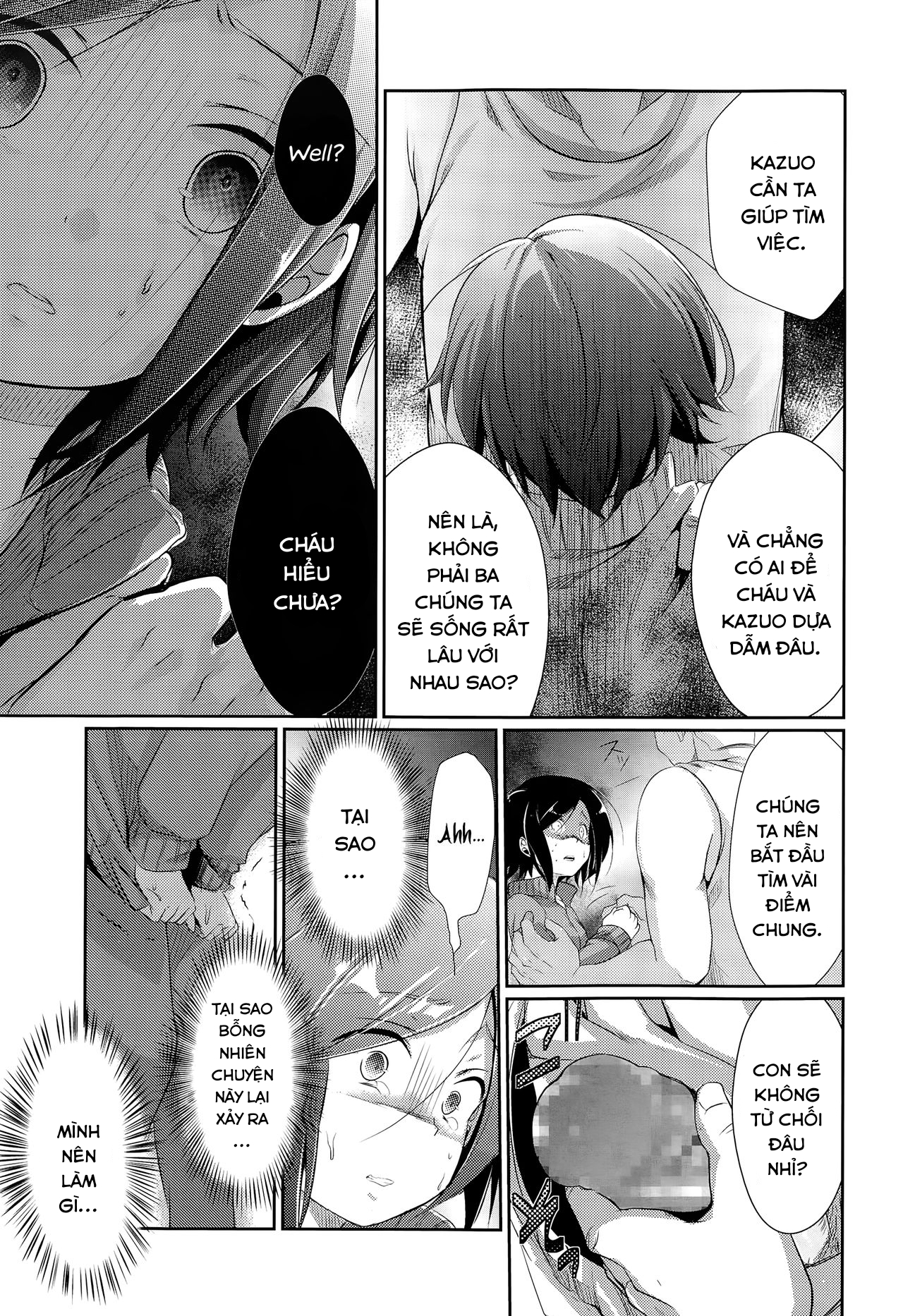 Đọc truyện hentai Chuyện khiến chúng tôi bỏ nhà đi. - Oneshot