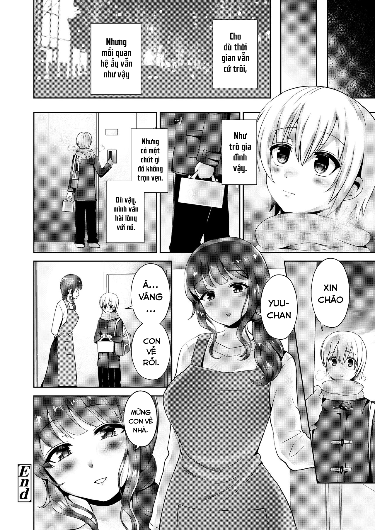 Đọc truyện hentai Mama to Iiko to Warui Koto - Oneshot