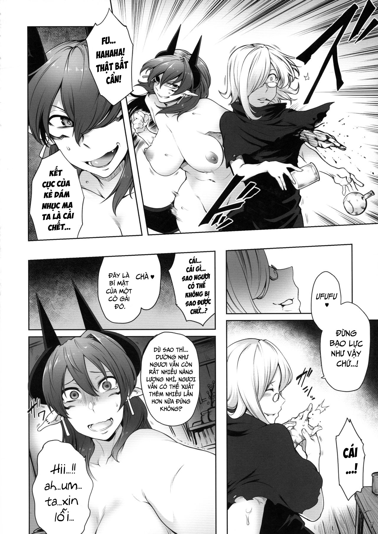 Đọc truyện hentai Futanari Akuma no Shachiku Seikatsu - Oneshot