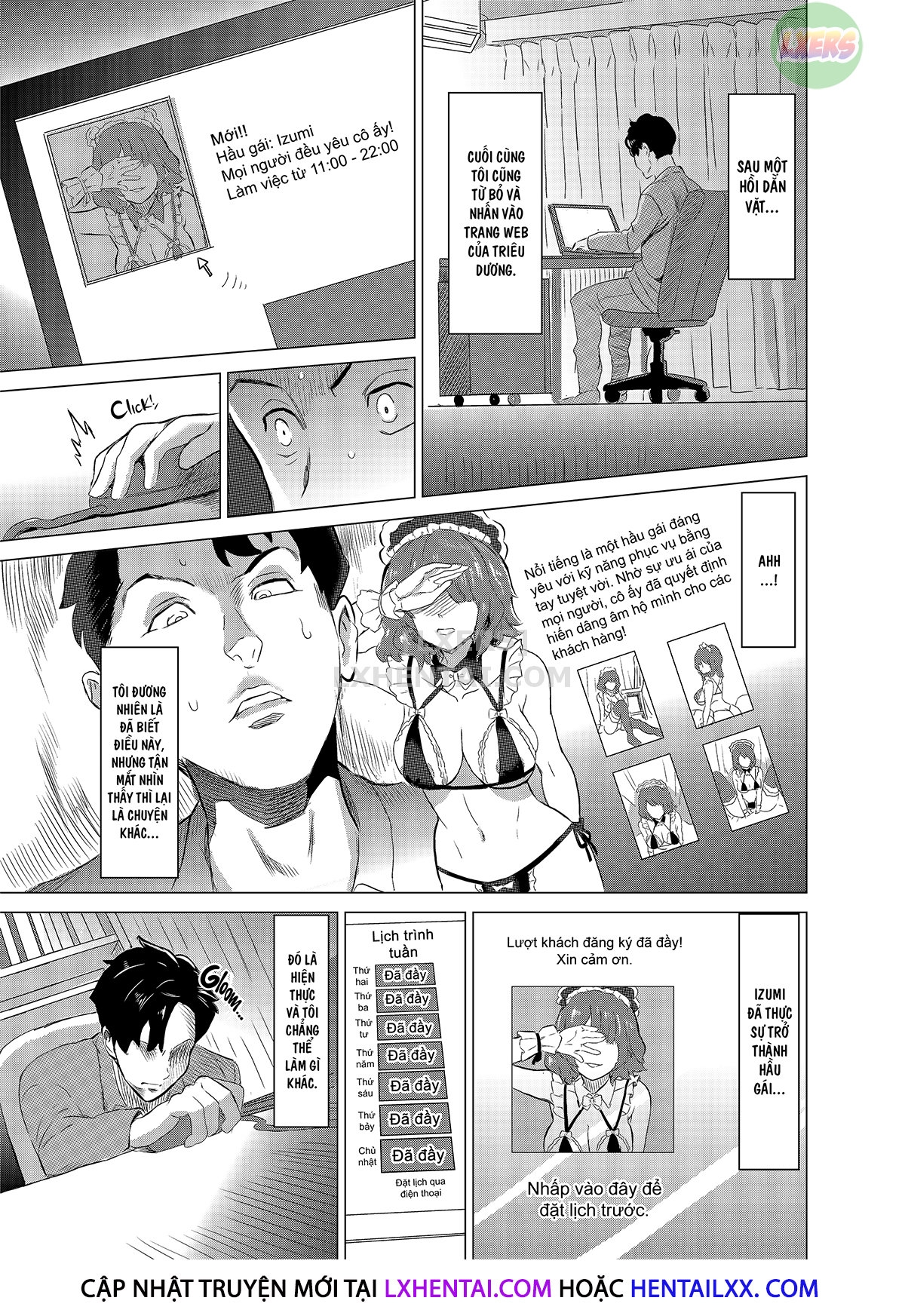 Đọc truyện hentai Tôi bắt vợ làm việc tại nhà thổ - Chap 1