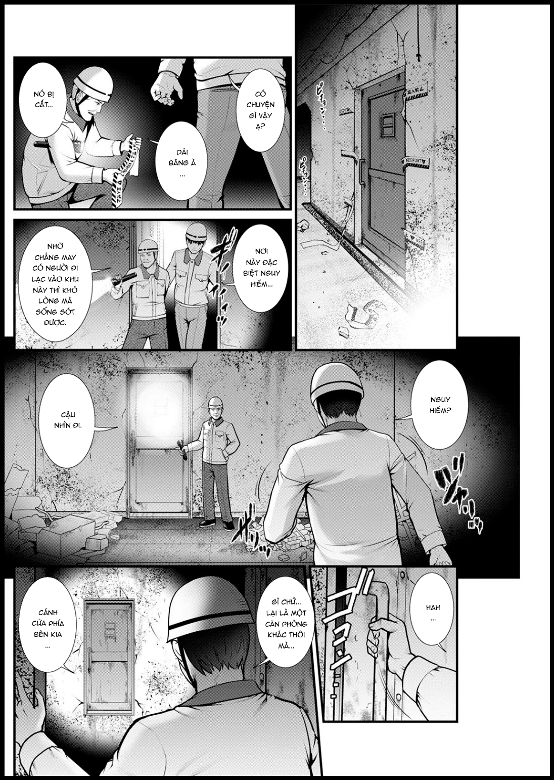 Đọc truyện hentai Tuần trăng mật dưới địa đạo 30m - Tập 10 - Phần 2 - Phát hiện