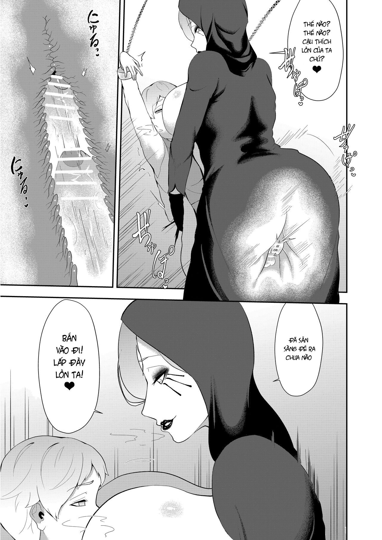 Đọc truyện hentai Dimitrescu Okaa-sama no Sakusei - Oneshot