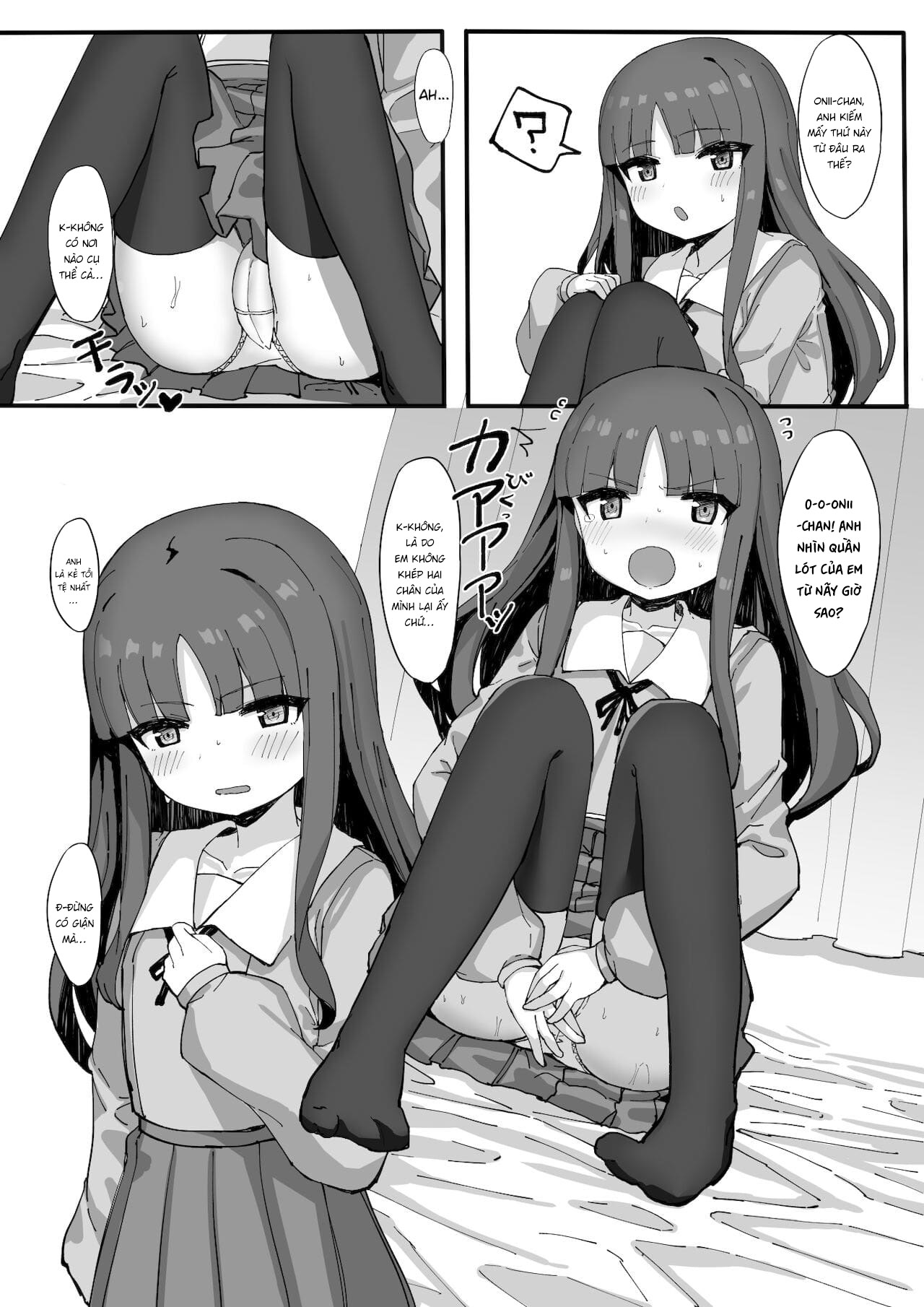 Đọc truyện hentai Imouto ni Ashikoki Sareta node, Shikaeshi Oshioki Ecchi - Oneshot