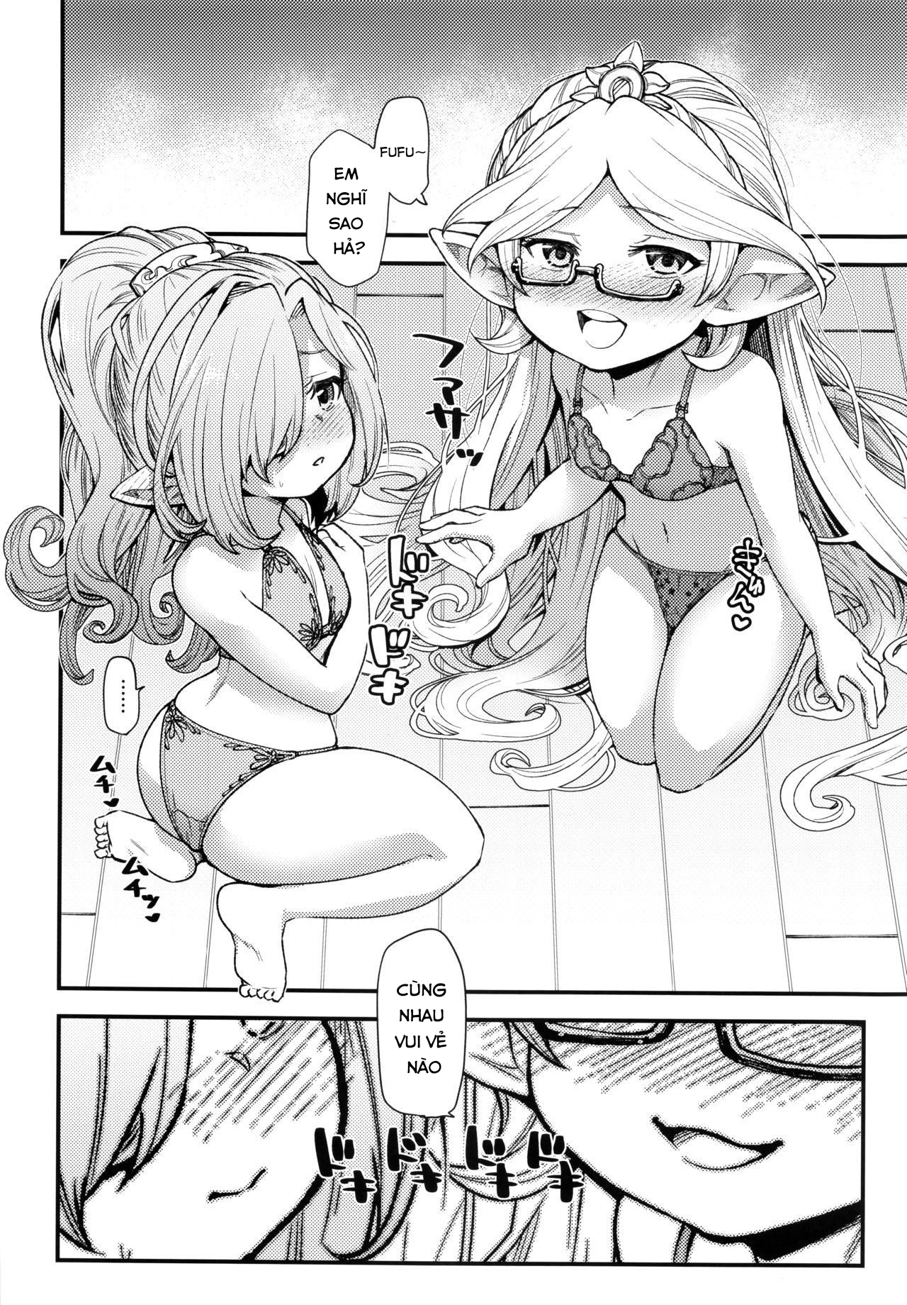 Đọc truyện hentai Gen Paro Harvin Harem Apart Taifuu Hen - Oneshot