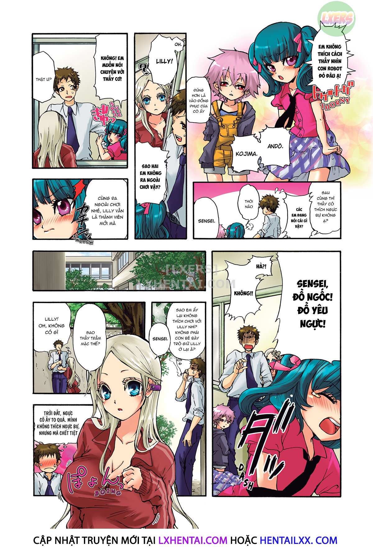 Đọc truyện hentai Robot thú cưng Lilly - Chap 2