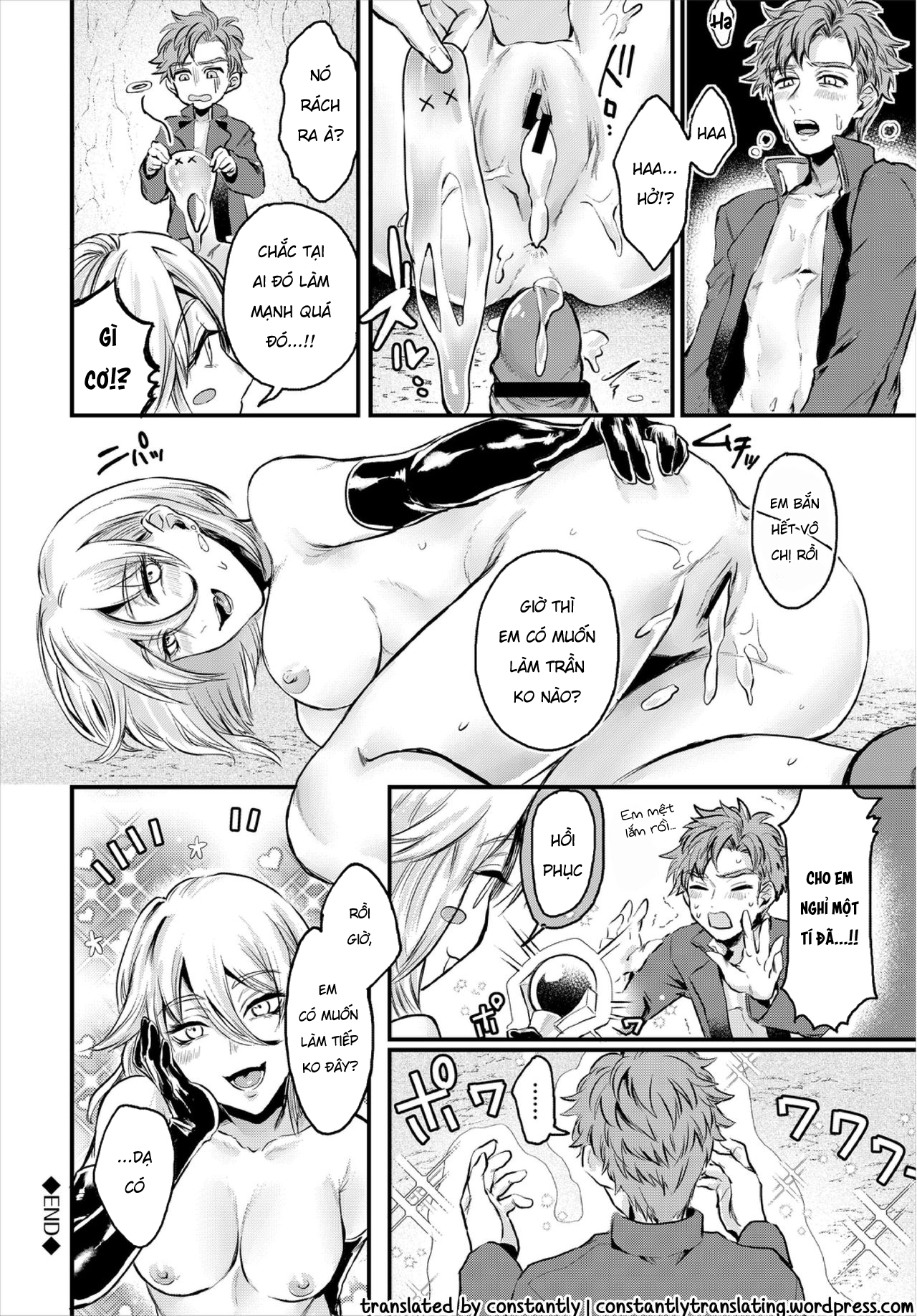Đọc truyện hentai Cuộc săn slime cùng chị gái quyến rũ - Oneshot