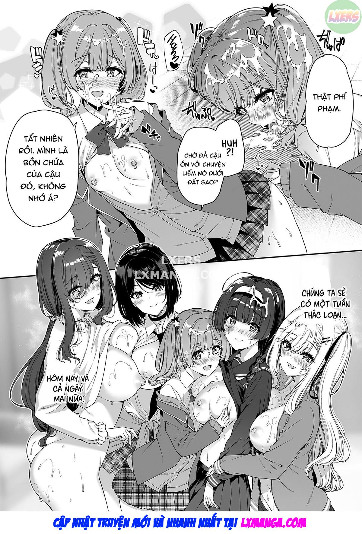 Đọc truyện hentai InCha Couple Ga You Gal-Tachi To SEX Training Suru Hanashi - Chap 4 - [END]