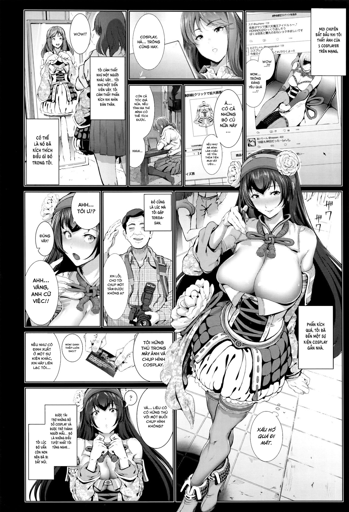 Đọc truyện hentai Chiếc mặt nạ của tôi - Oneshot
