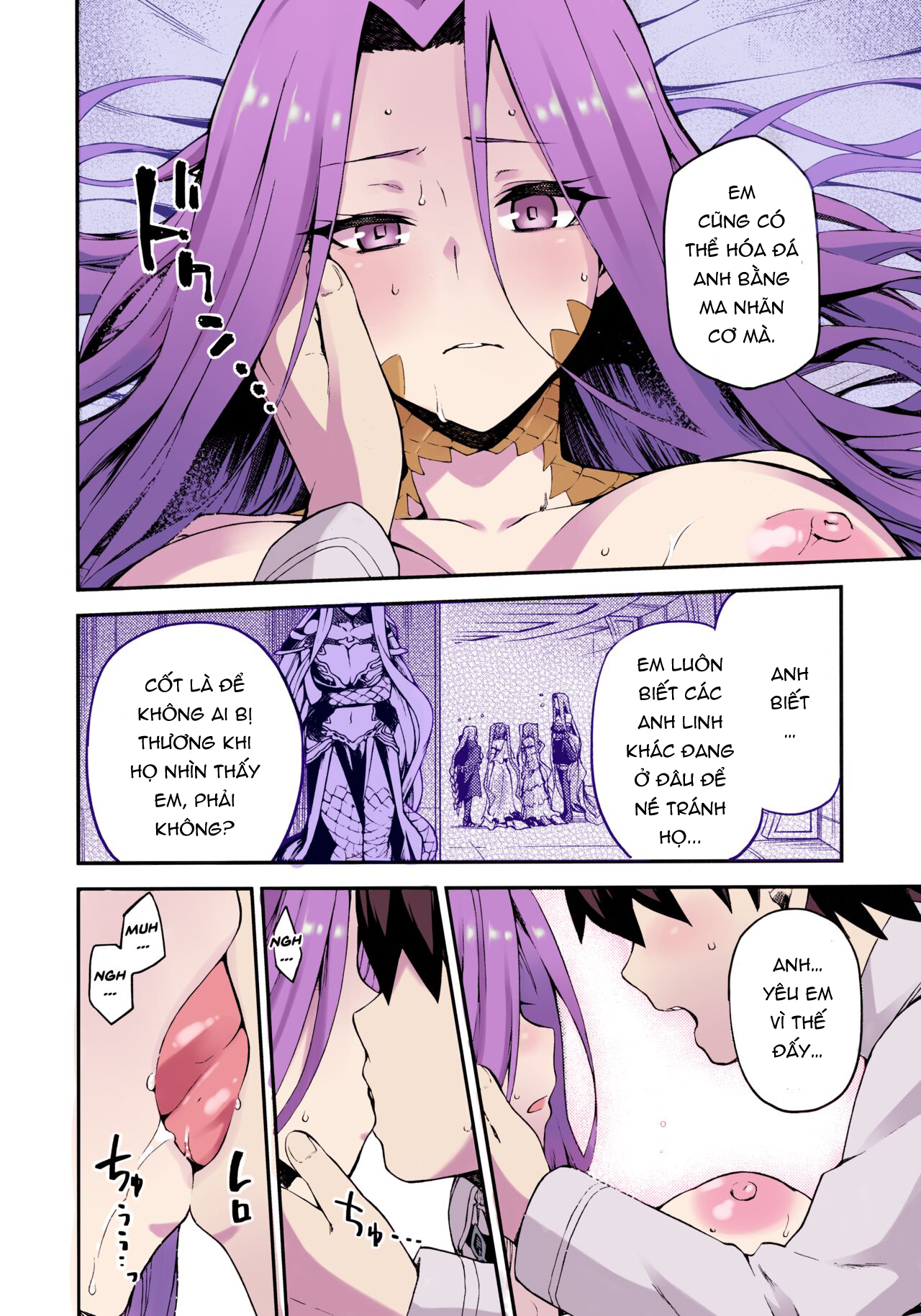 Đọc truyện hentai Bản năng của nữ xà thần - Bản full màu [Không che]