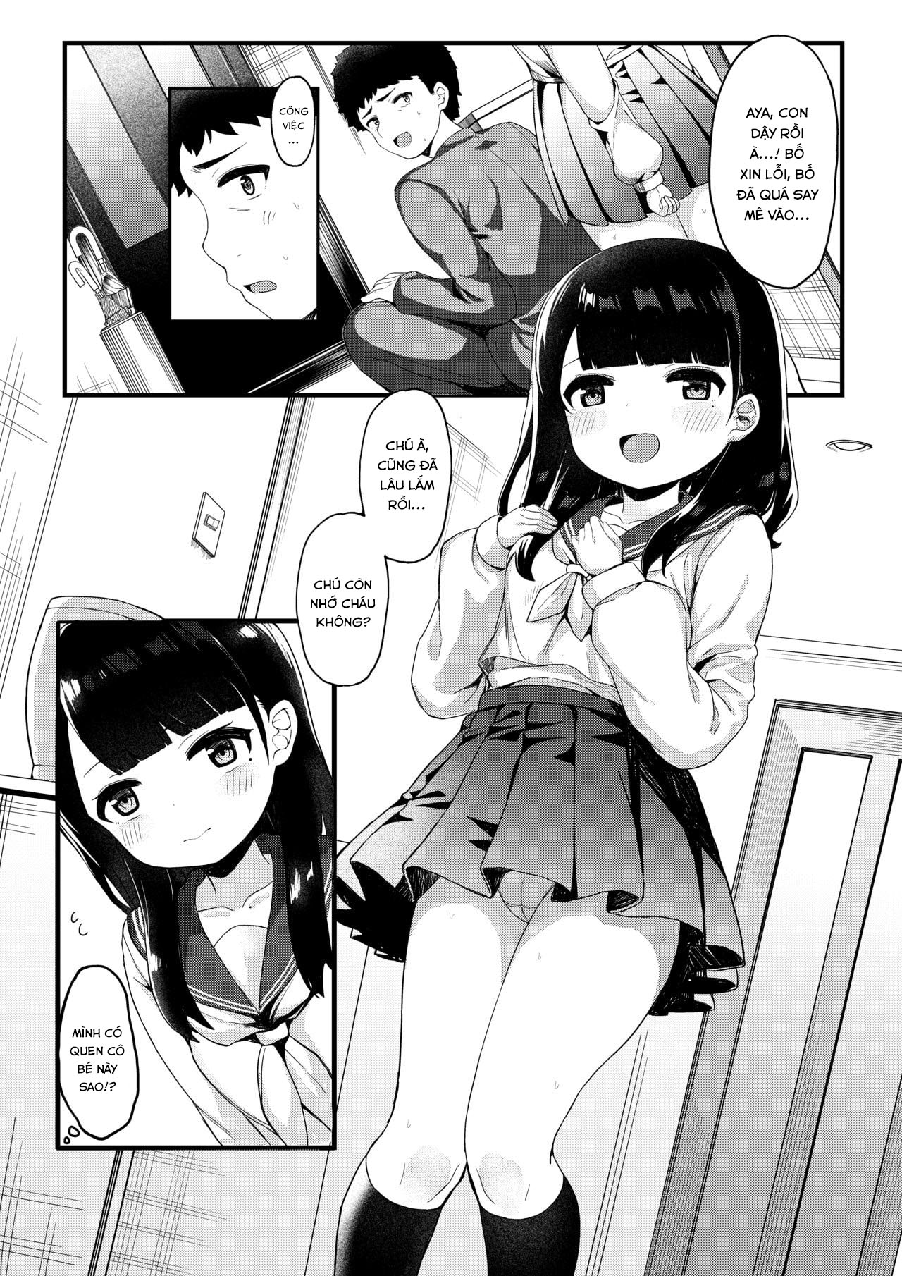 Đọc truyện hentai Bí mật tạo ra em bé với bố của bạn - Oneshot