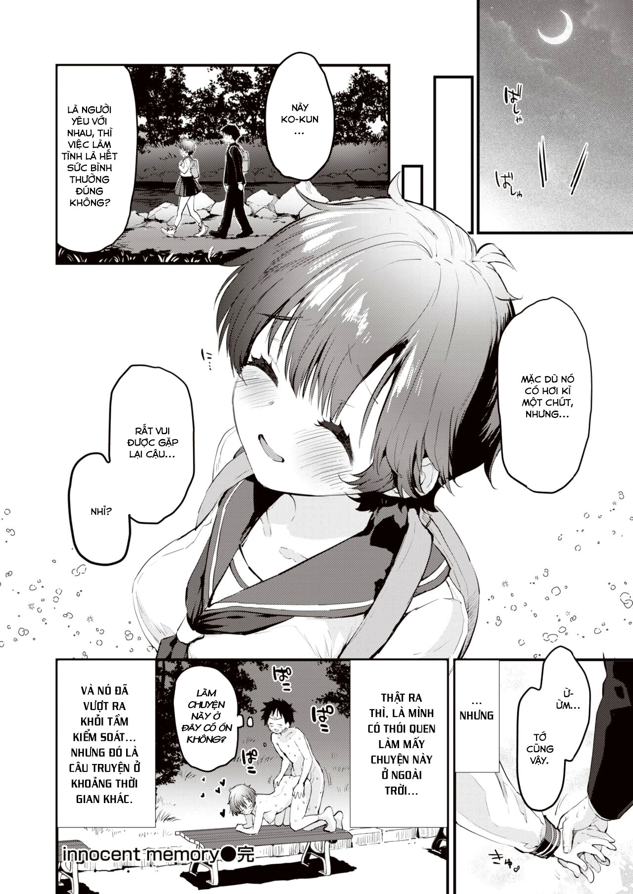 Đọc truyện hentai Những kí ức ngây ngô - Oneshot