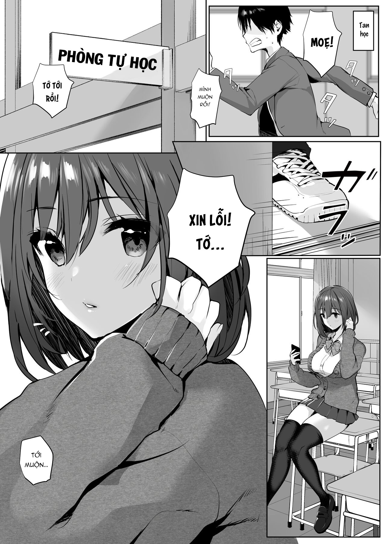 Đọc truyện hentai Người bạn ngực to đã quyến rũ tôi ngay cả khi tôi có bạn gái - Oneshot