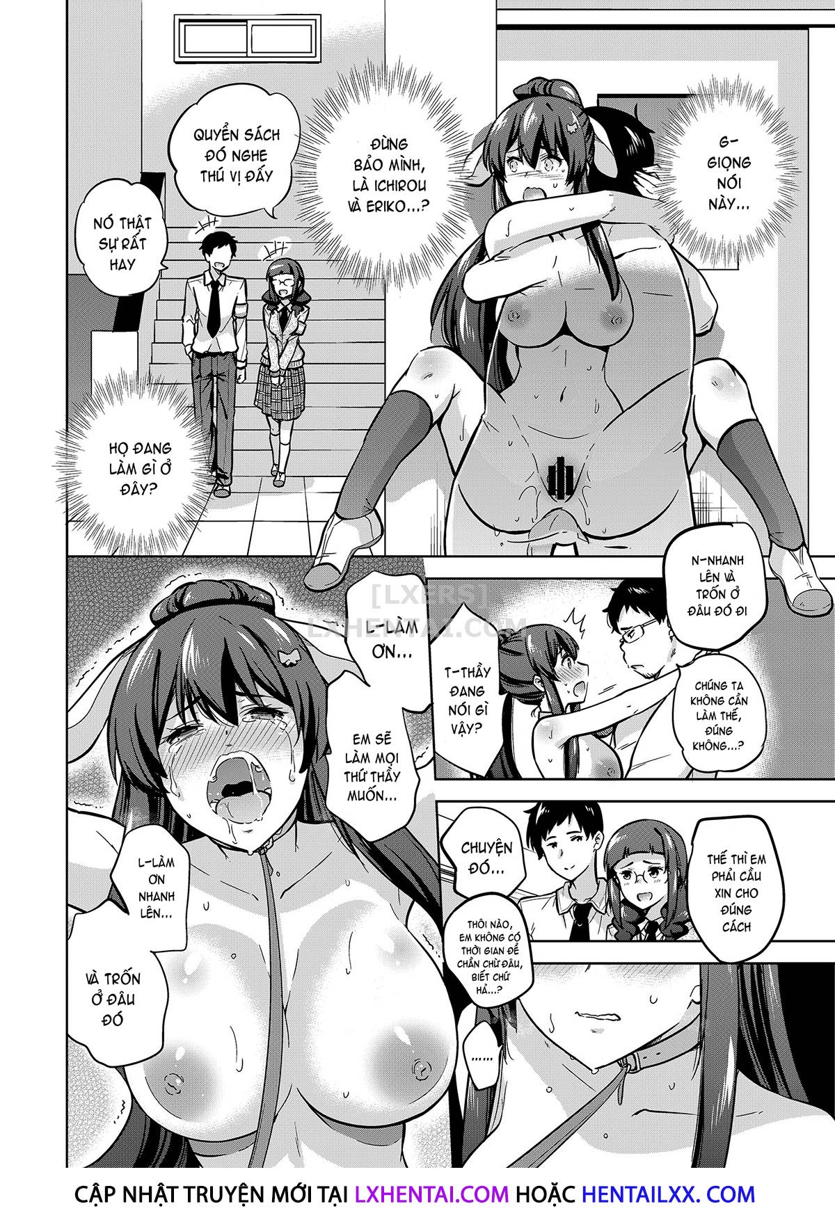 Đọc truyện hentai SNS Seitokai Yakuin Wo Netotte Share Suru Hanashi. Chap 2