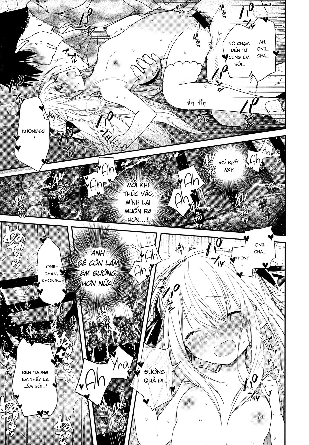 Đọc truyện hentai Tonari No Hakanage Shoujo To Hajimete Ecchi - Oneshot