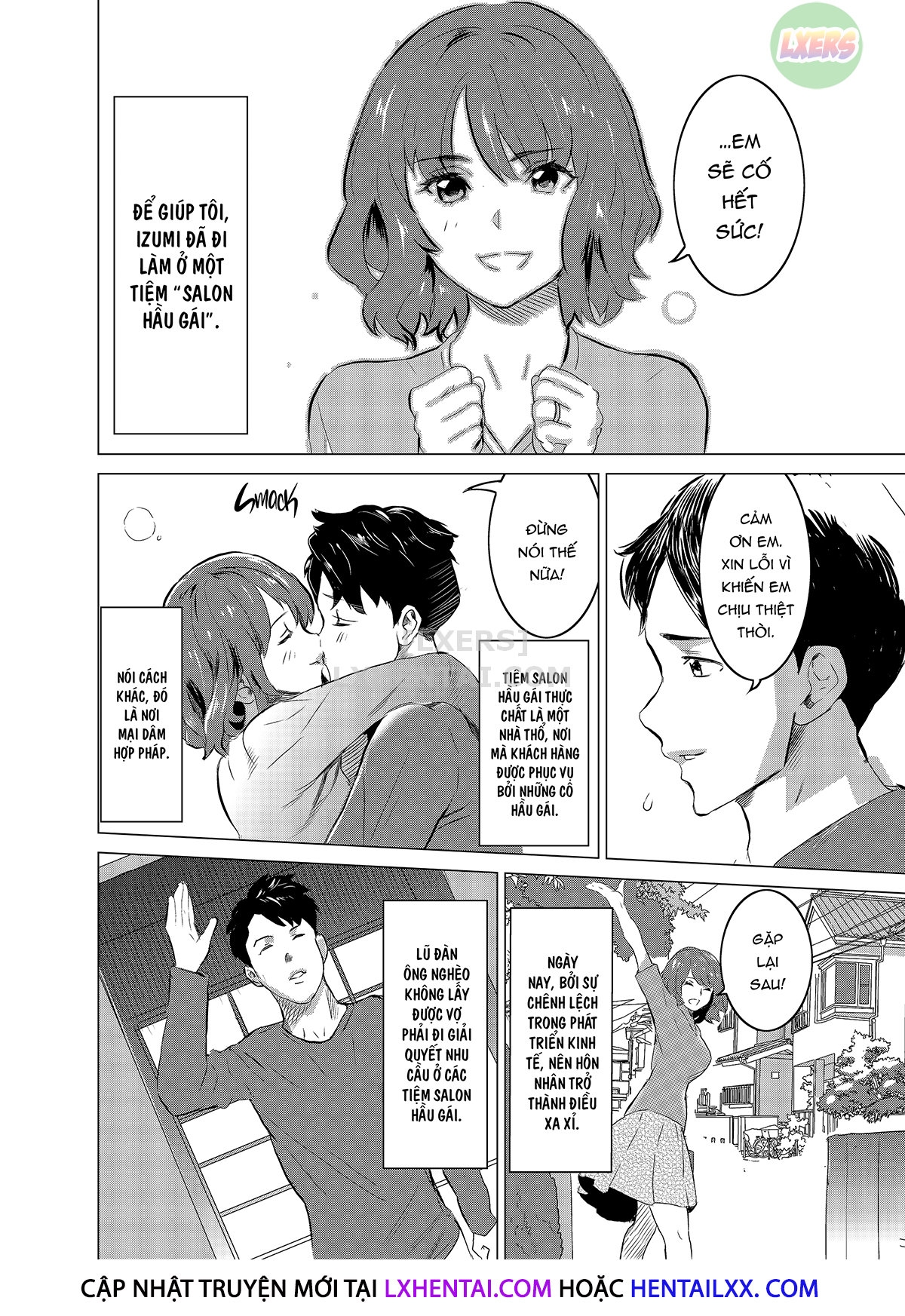 Đọc truyện hentai Tôi bắt vợ làm việc tại nhà thổ - Chap 1