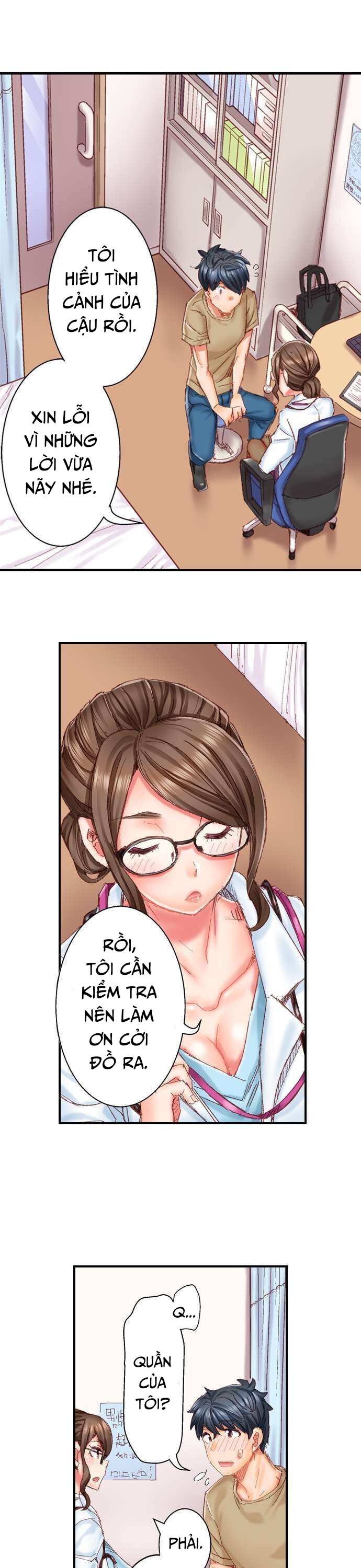 Đọc truyện hentai Cưới nhau thôi, ân ái đến khi có con nào! - Chap 1: Anh chàng bị rối loạn cương dương và cô bác sĩ