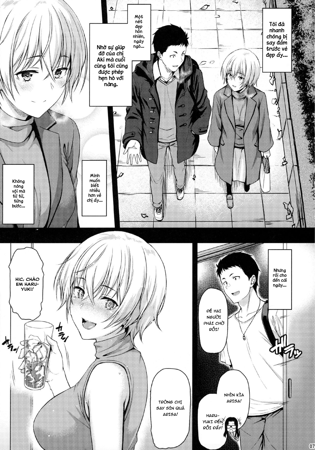 Đọc truyện hentai Itoshi no Senpai to Mou Ichido Hajimete - Oneshot