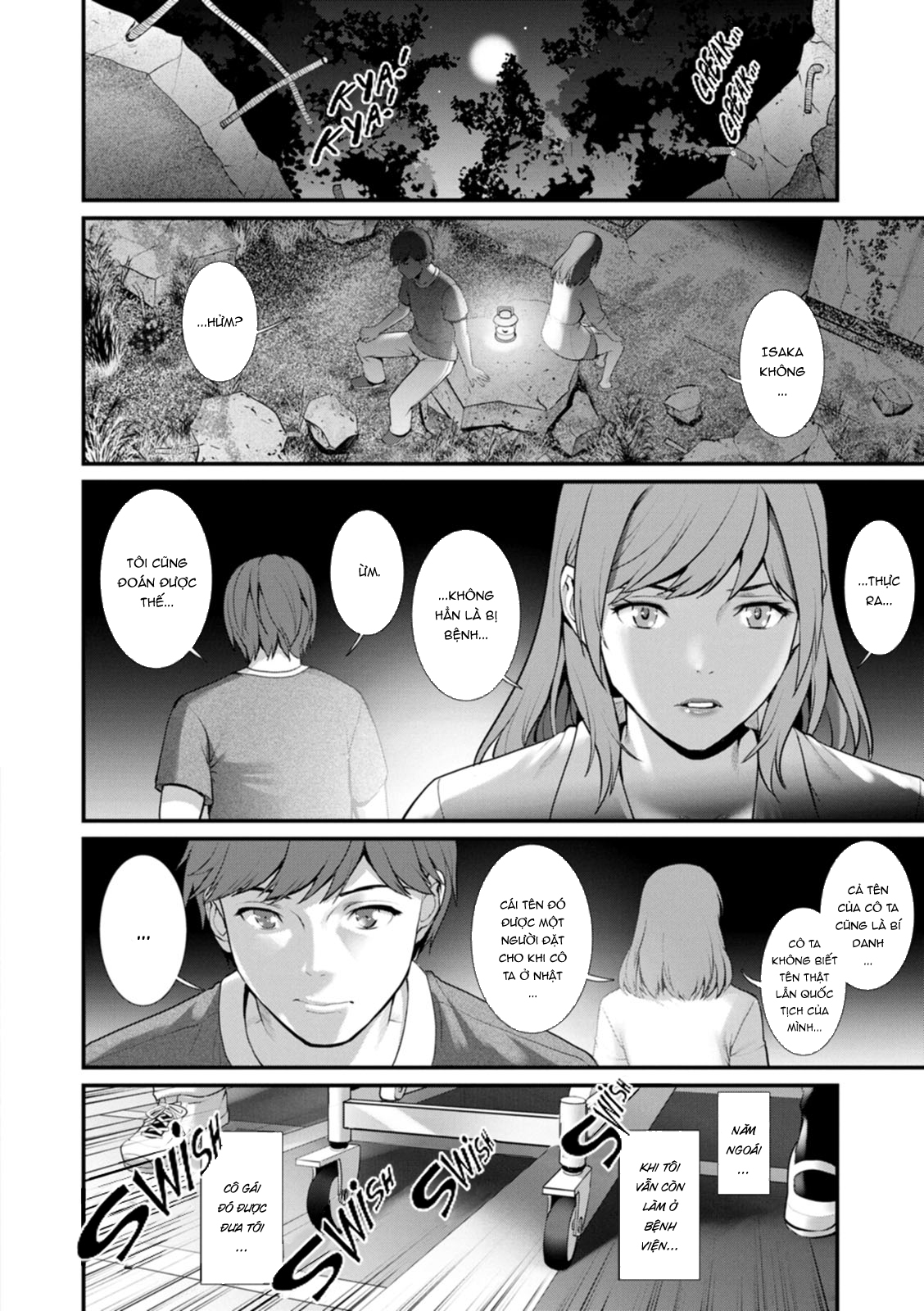 Đọc truyện hentai Tuần trăng mật dưới địa đạo 30m - Tập 8 - Những người sống sót
