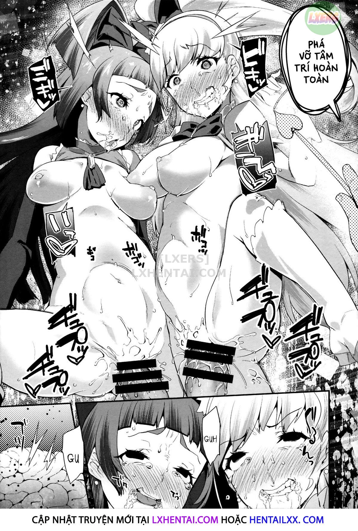 Đọc truyện hentai Cure Up Ra Pa Pa! Noumiso Kowarechae! - Oneshot