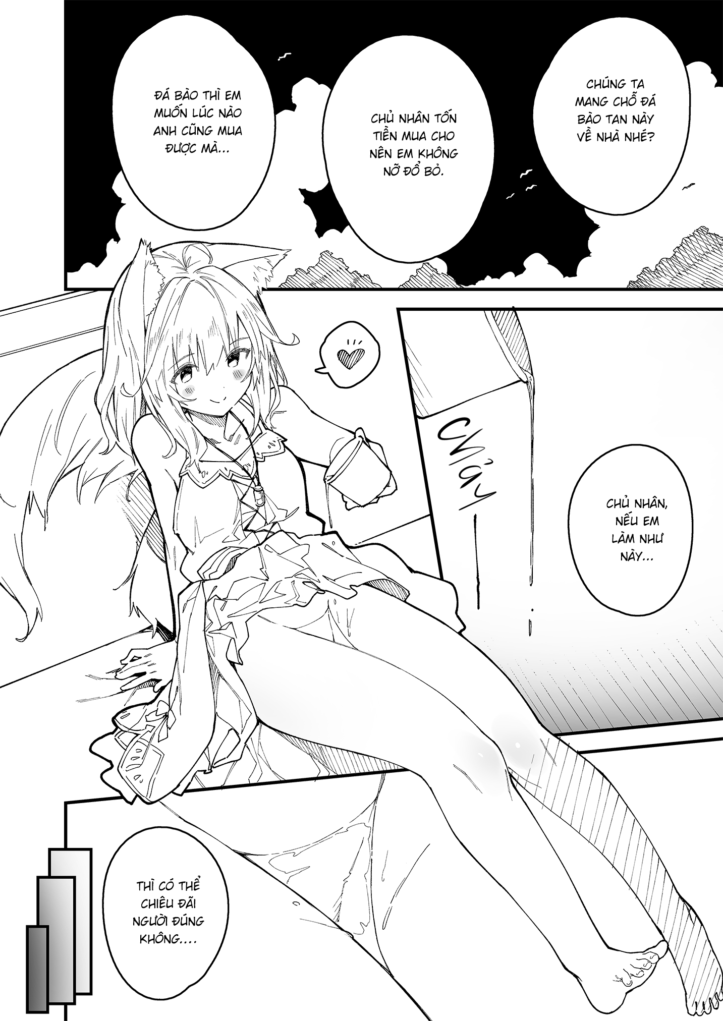 Đọc truyện hentai Sống Cùng Nàng Tai Thú - Ngoại truyện 3